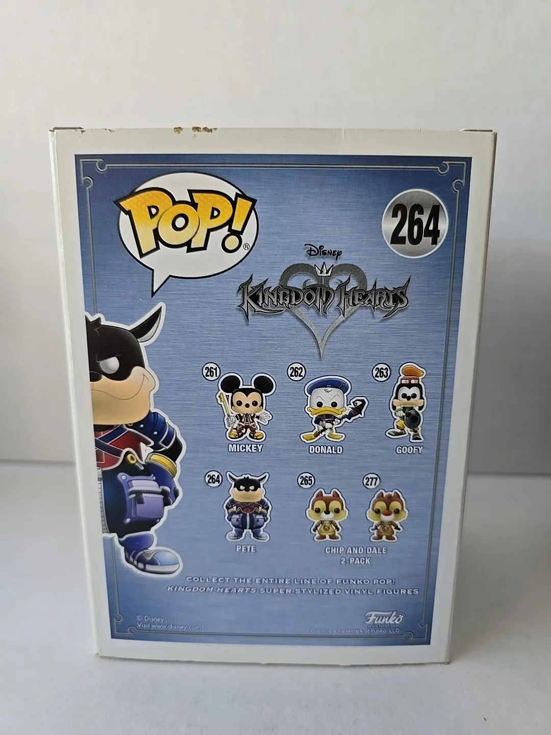 JIM CUMMINGS — JIM CUMMINGS SIGNED PETE POP FUNKO 264 DISNEY FIGURE KINGDOM HEARTS, image 4