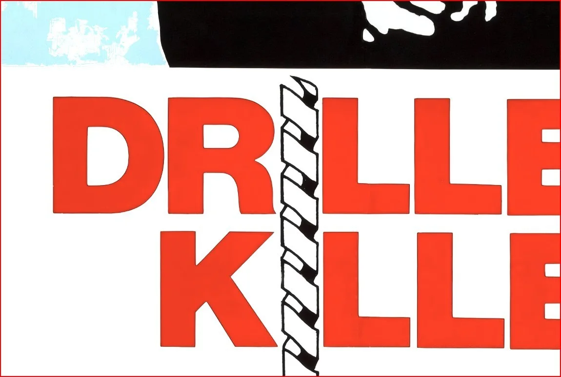 The Driller Killer 1979 - Horror Crime Restored 27.2" x 41" US One Sheet, изображение 5