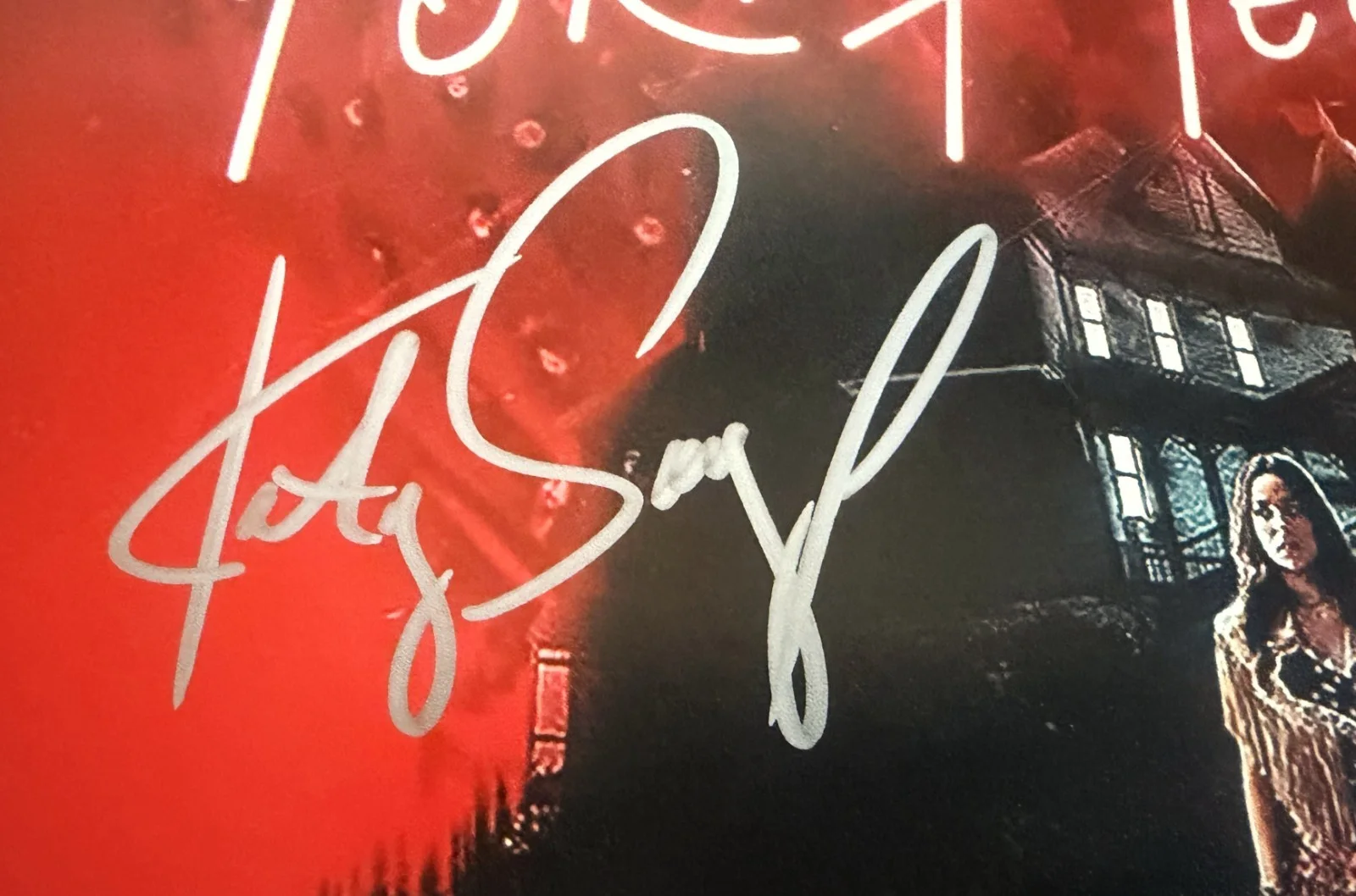Katy Sagal Torn Hearts signed 8x10 photo read description, image 2