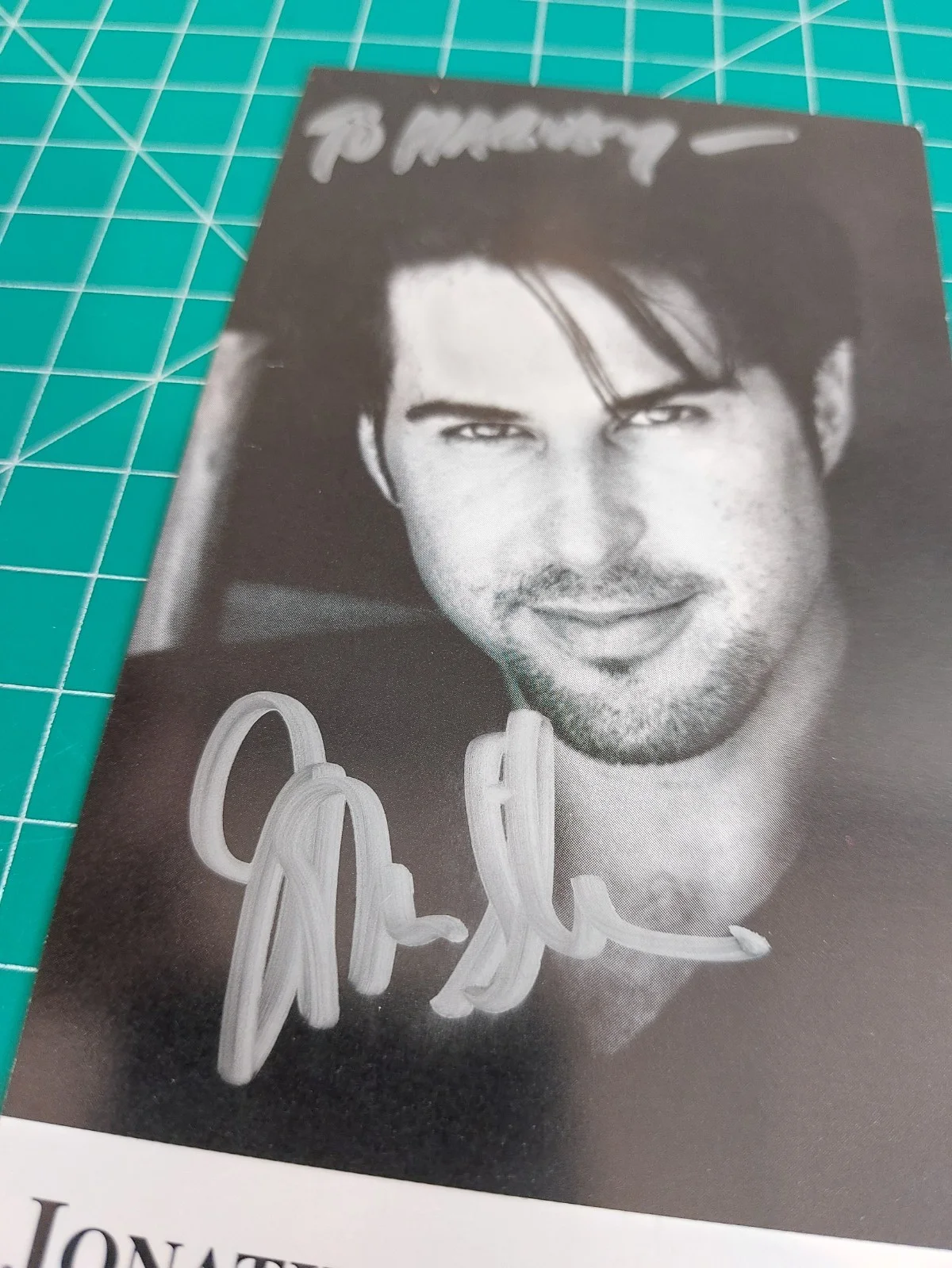 Autographed Photo JONATHAN SILVERMAN Personalized, image 2
