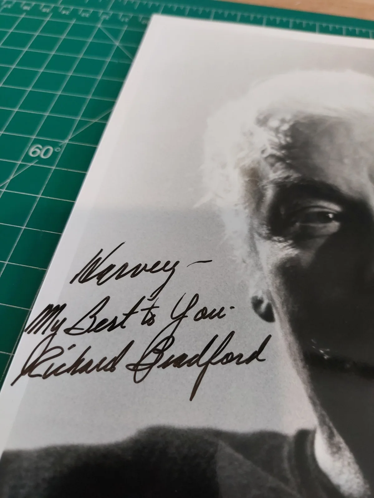 RICHARD BRADFORD Hand Signed Photo 8 x 10 Personazized, image 2