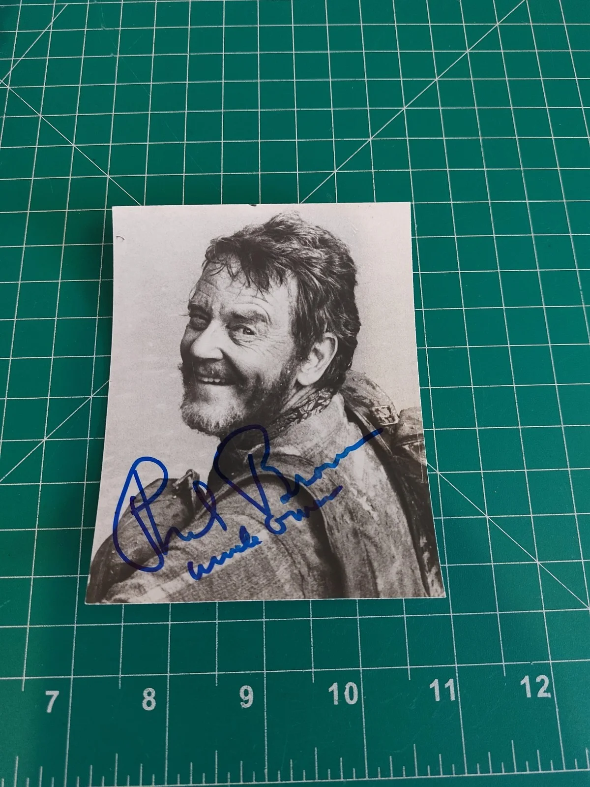 Phil Brown — Phil Brown Signed Photo Star Wars Uncle Owen Autograph