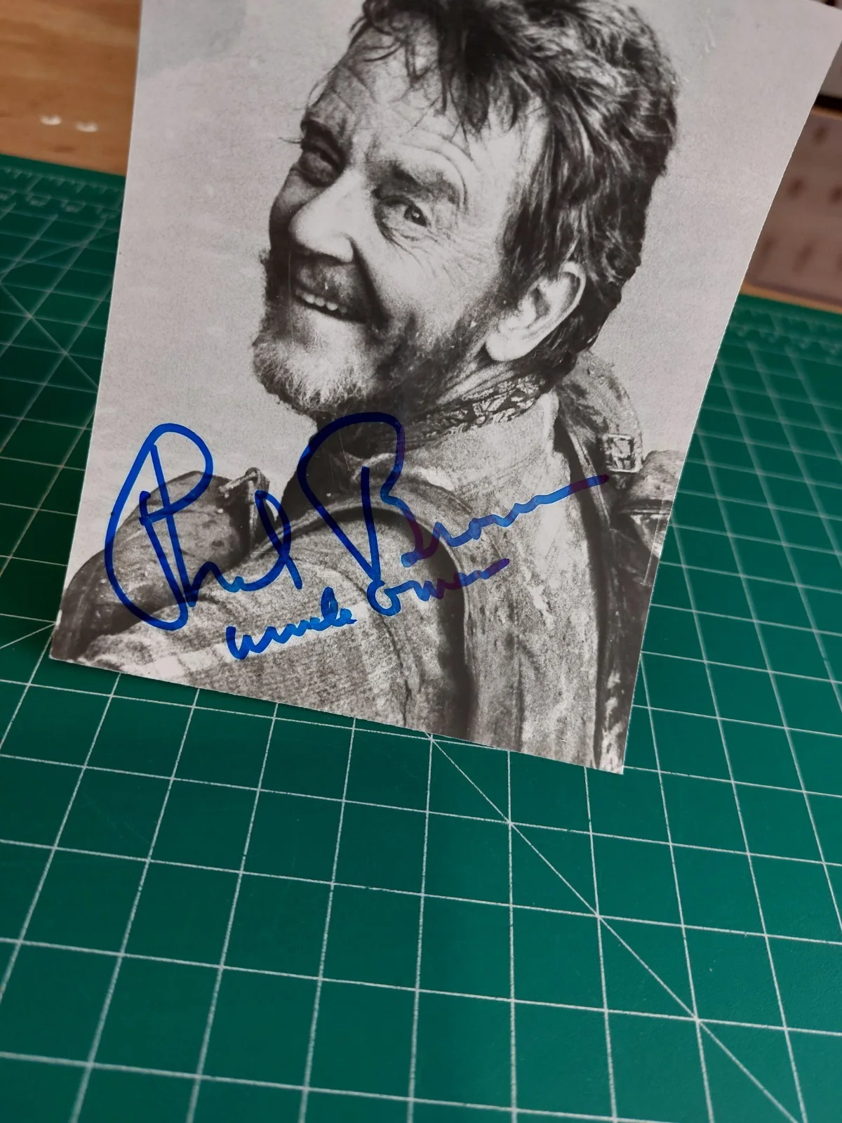 Phil Brown — Phil Brown Signed Photo Star Wars Uncle Owen Autograph, image 2