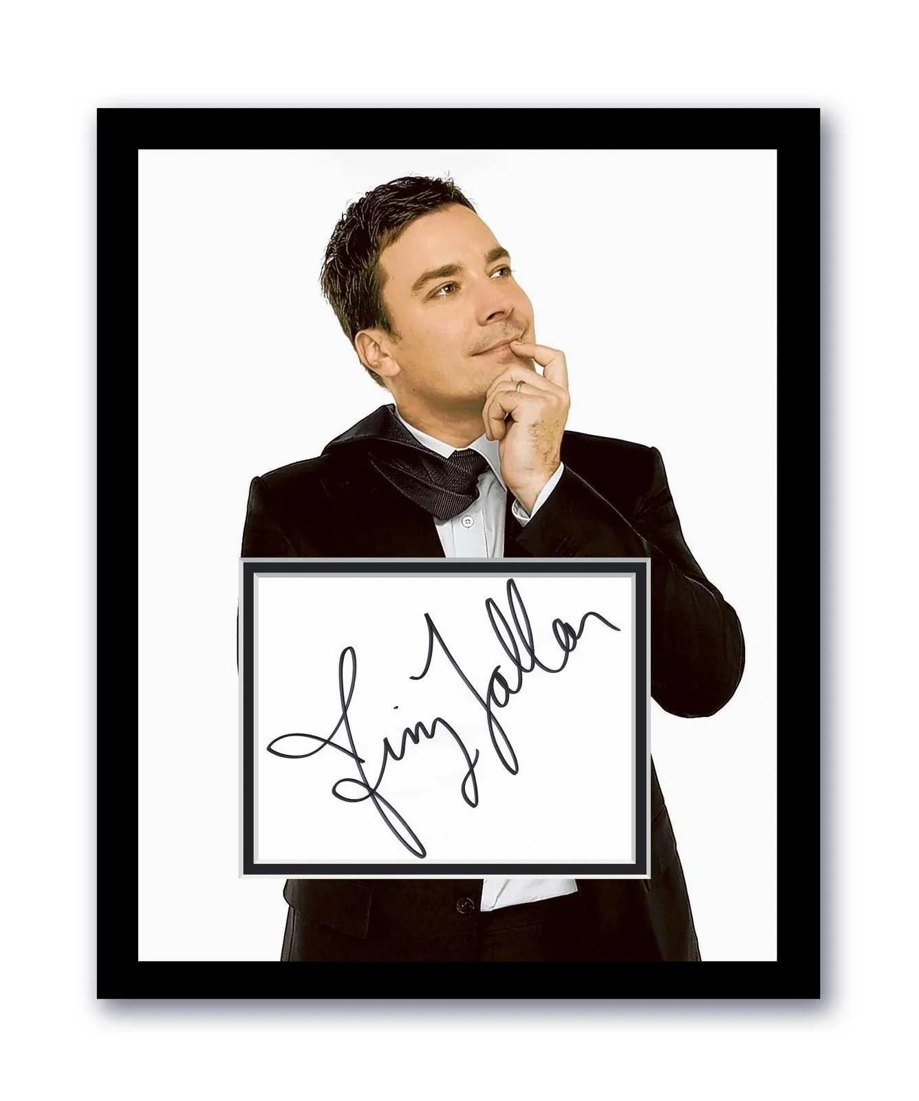 Jimmy Fallon — Jimmy Fallon Autographed Signed 11x14 Framed Photo Tonight Show SNL ACOA