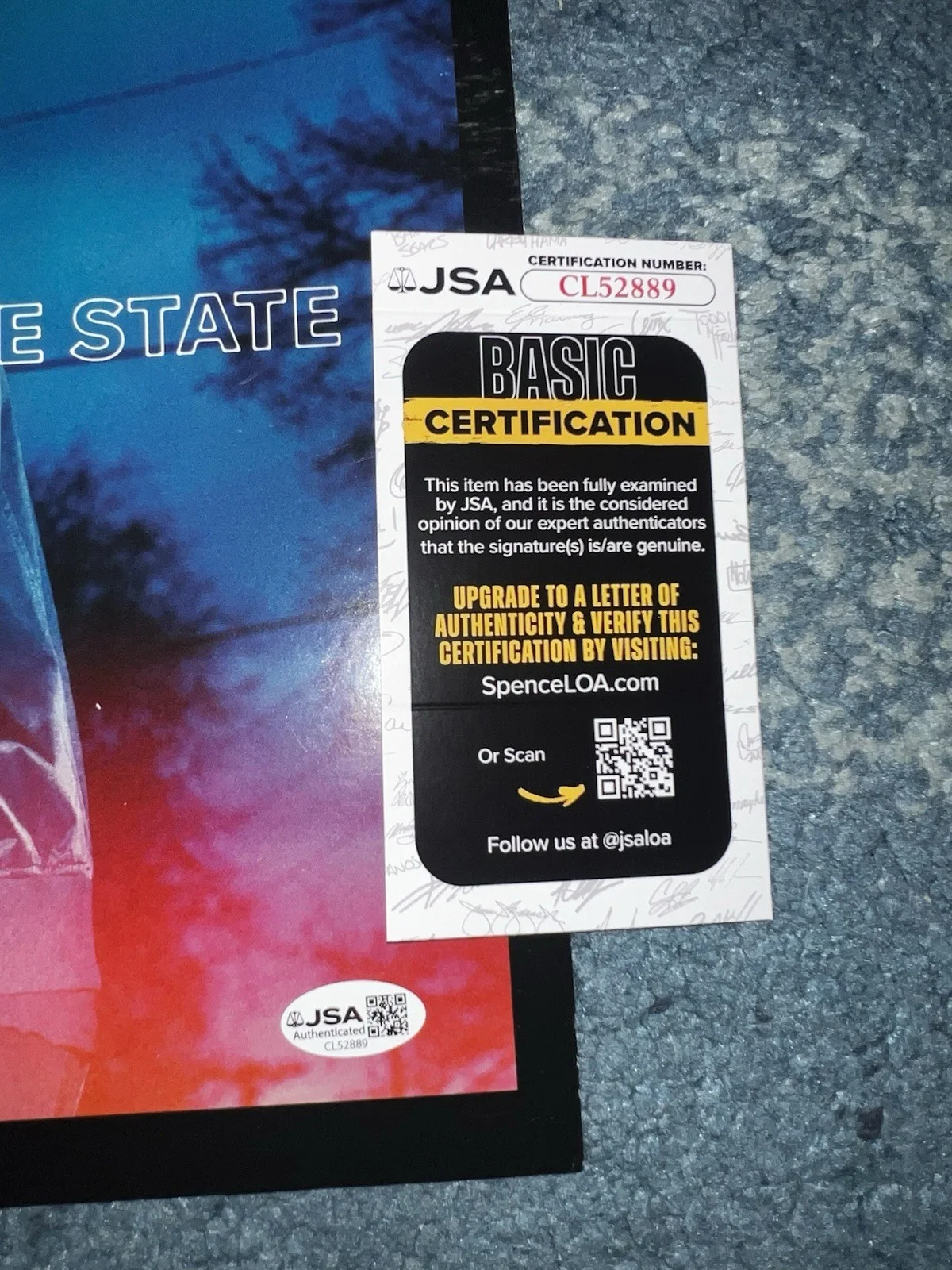 Jordan Davis Signed Home State Album Vinyl County Music Superstar JSA Auth, изображение 3