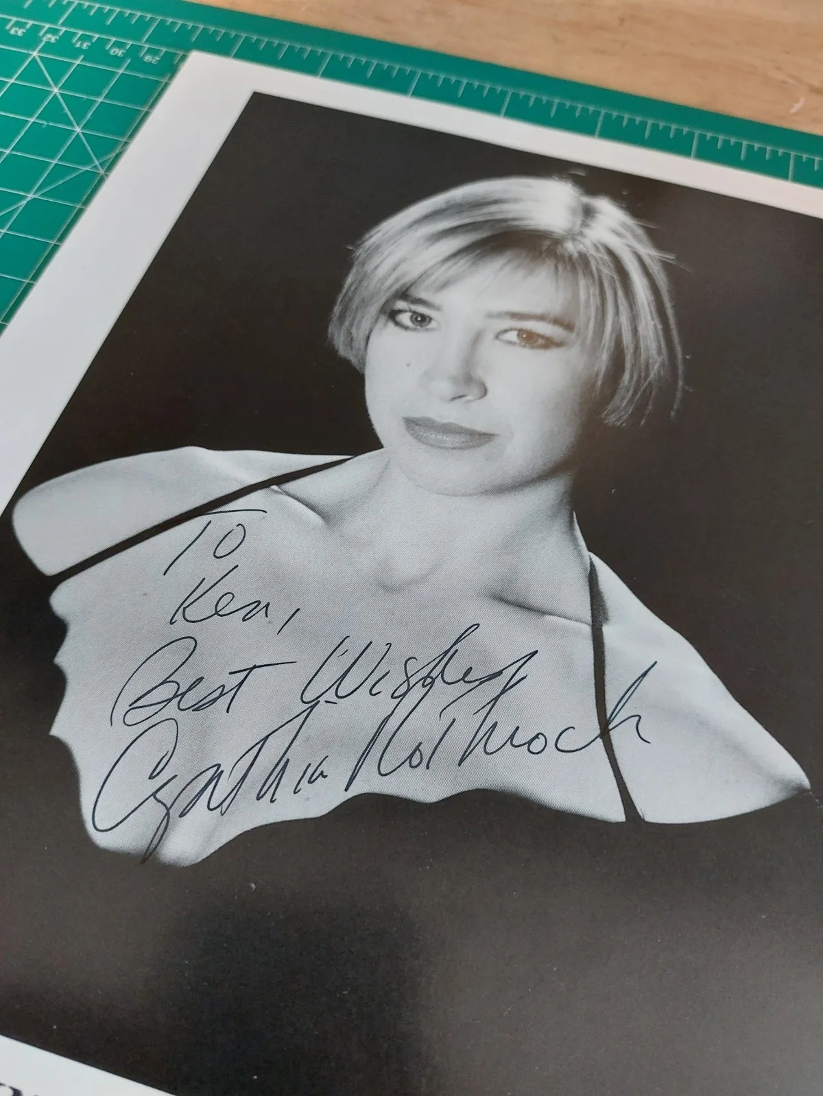 Cynthia Rothrock autographed 8x10 Photo Personalized Kung Fu Movie Star, изображение 2