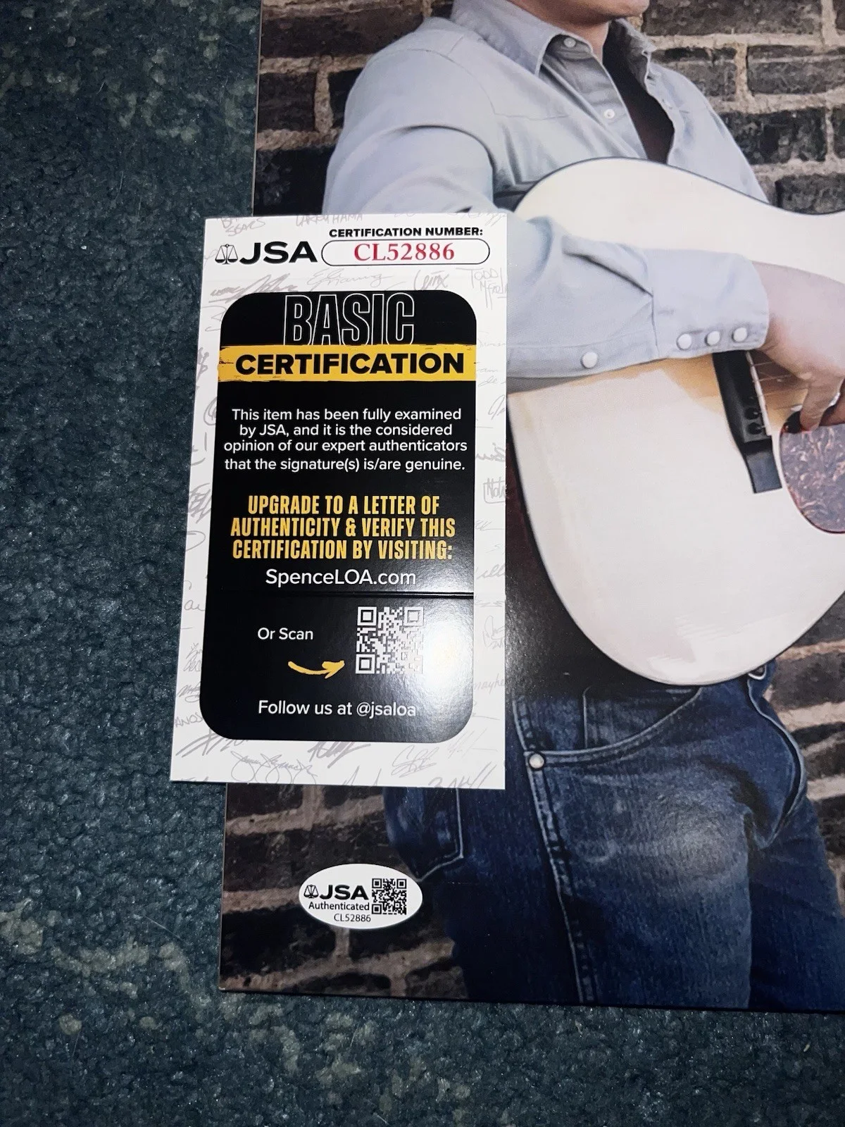Zach Top Signed Self Titled Album Vinyl County Music Superstar Grammy JSA Auth, изображение 3