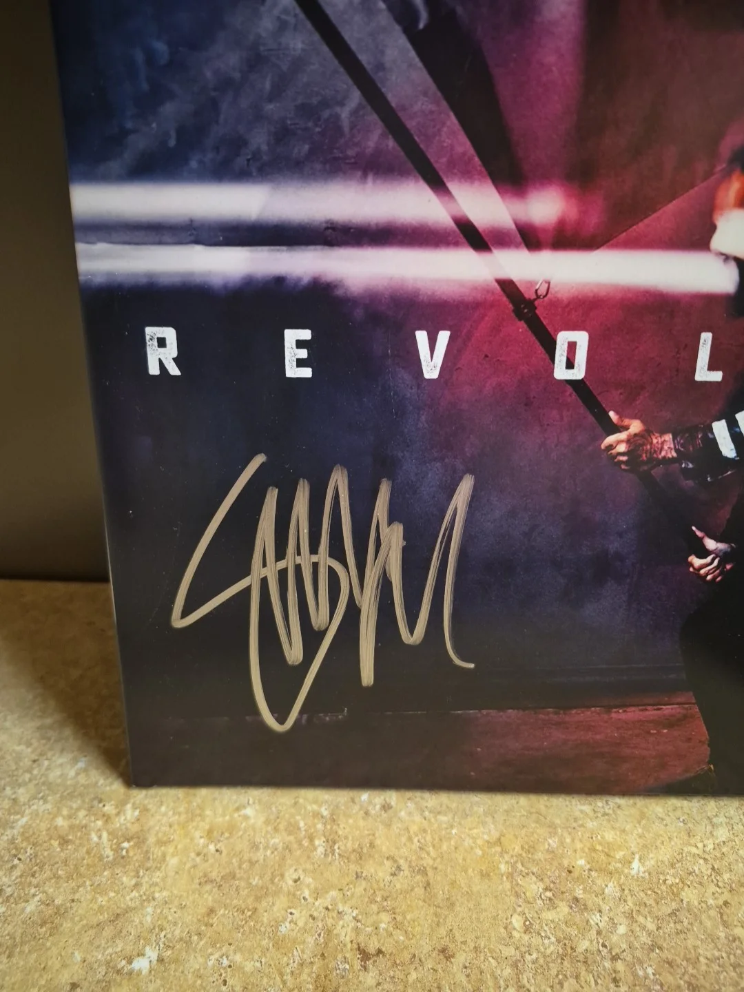 Skillet Band Musicians Signed Revolution VINYL Record New, image 5