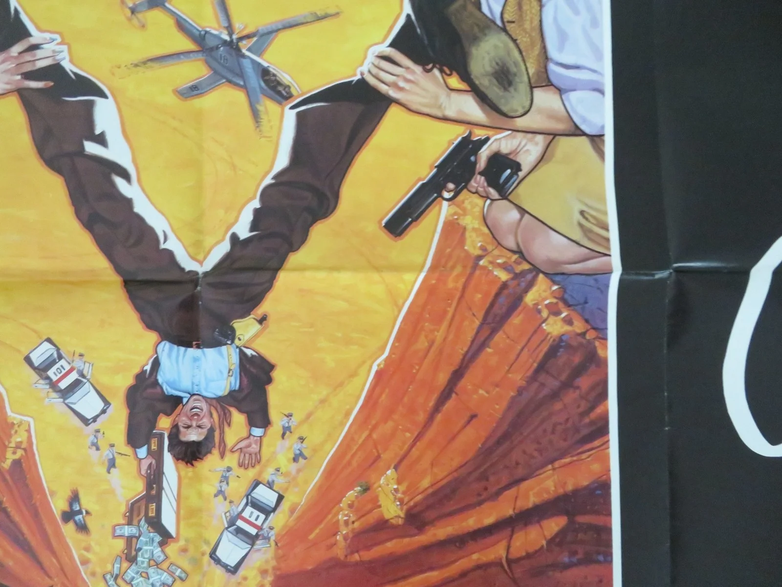 Outrageous Fortune UK Quad Poster Folded Shelley Long Bette Midler 1987, изображение 2
