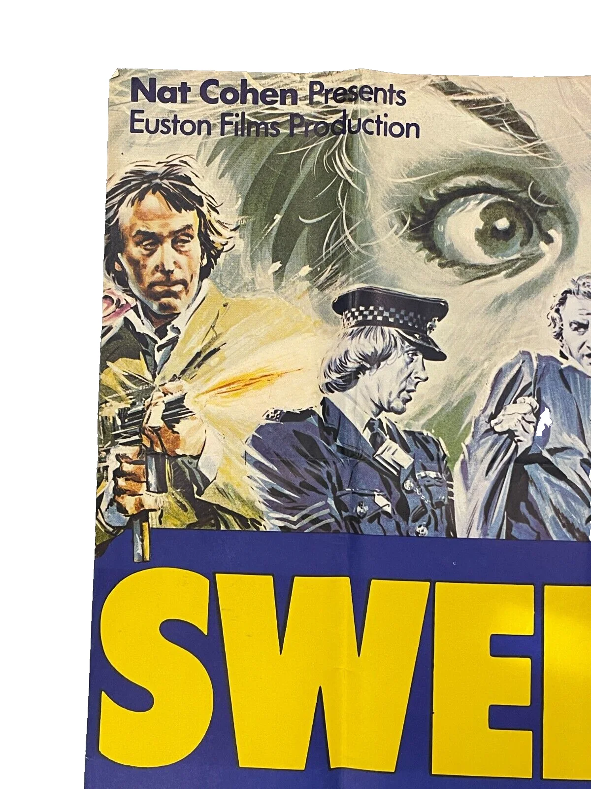 The Sweeney Film Poster, 1977 Original UK Quad Cinema Poster,, изображение 2