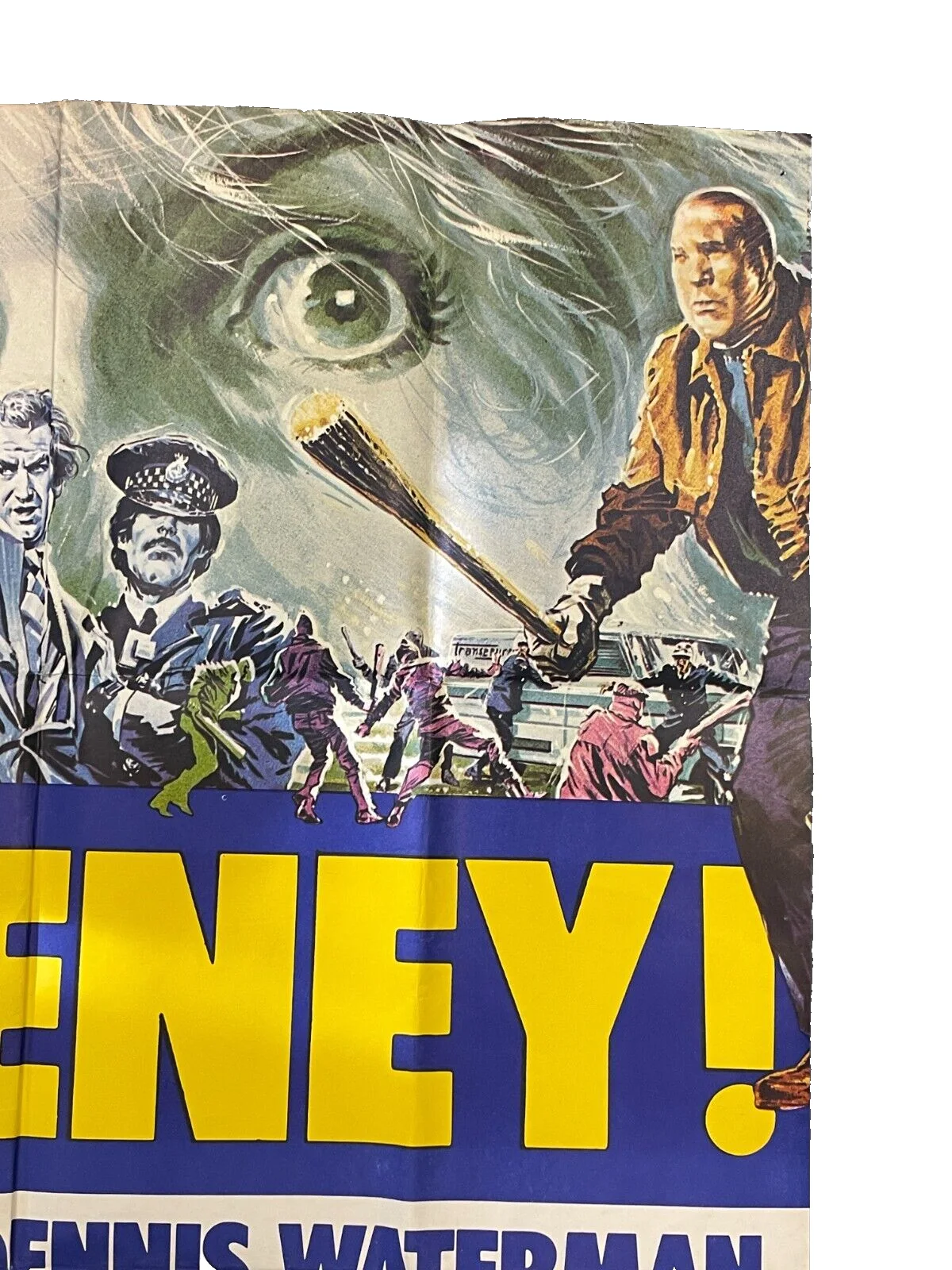 The Sweeney Film Poster, 1977 Original UK Quad Cinema Poster,, изображение 3