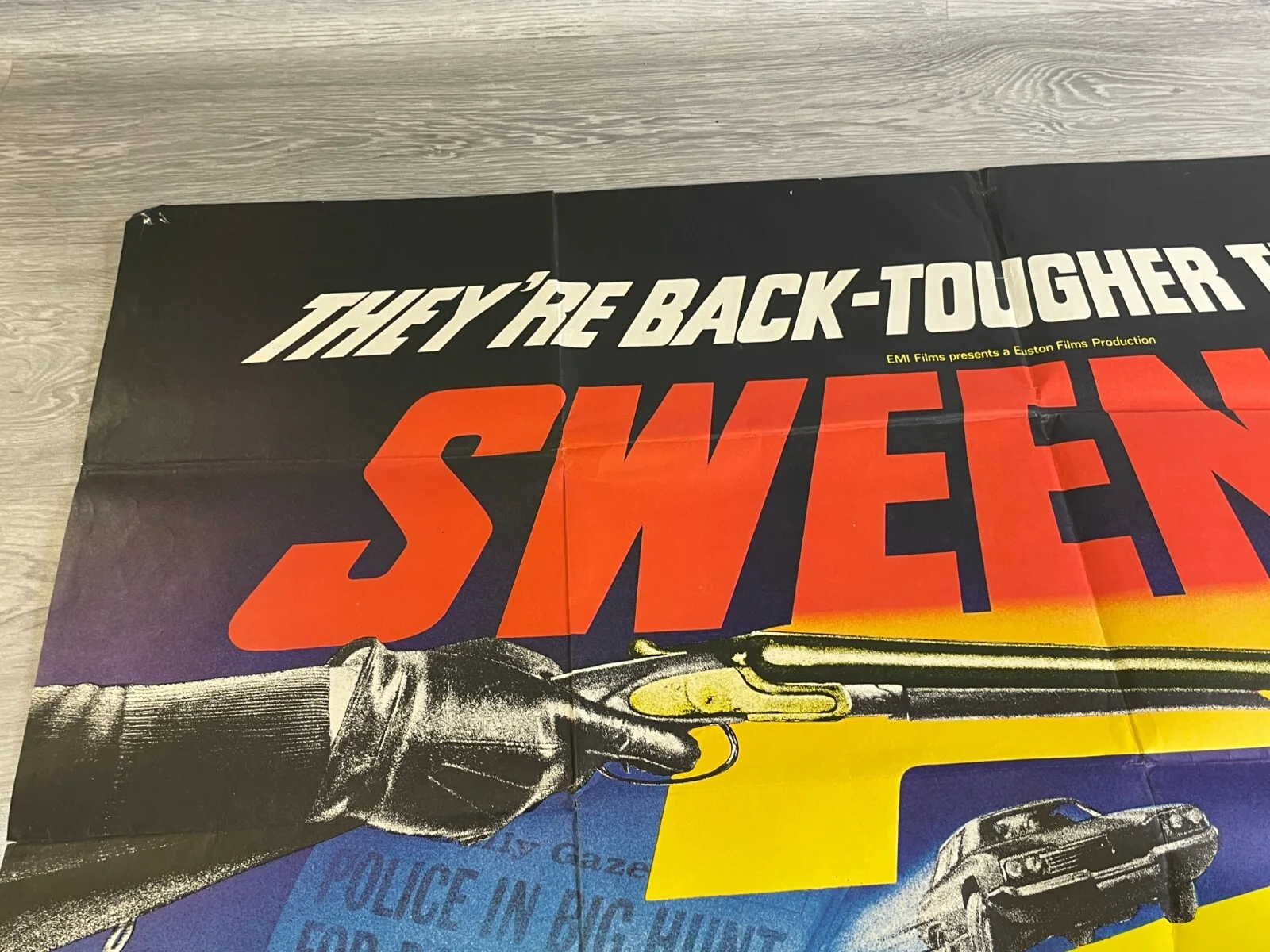 The Sweeney 2 Film Poster, 1978 Original UK Quad Cinema Poster,, изображение 4
