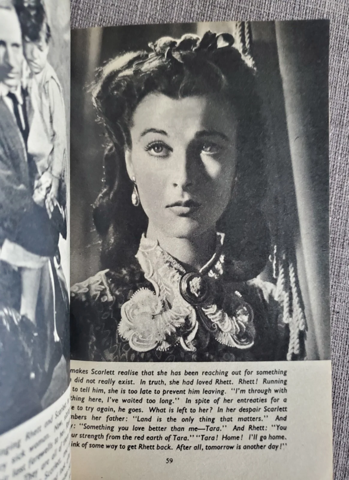 GONE WITH THE WIND VINTAGE LOT - 1948 BOOK-1968 BROCHURE-1973 MAG - VIVIEN LEIGH, изображение 5