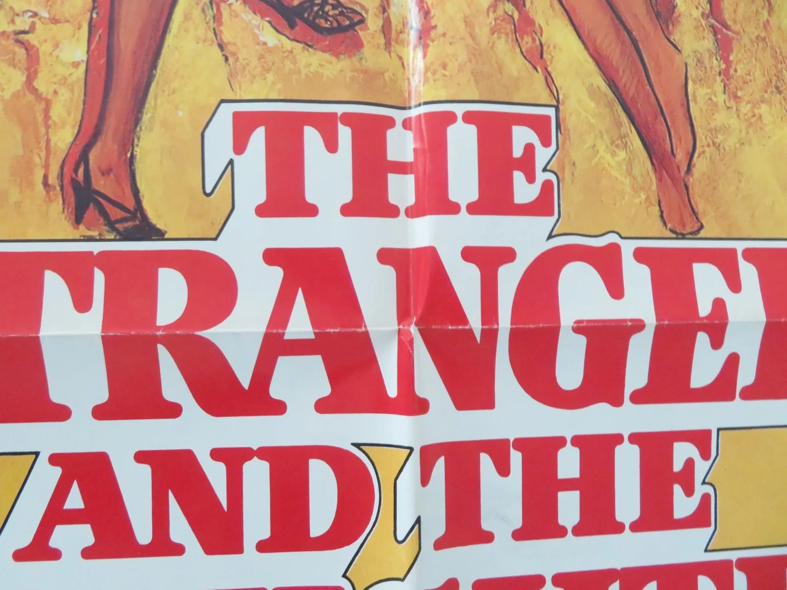 The Stranger and the Gunfighter Folded US One Sheet Poster Lee Van Cleef 1976, изображение 4