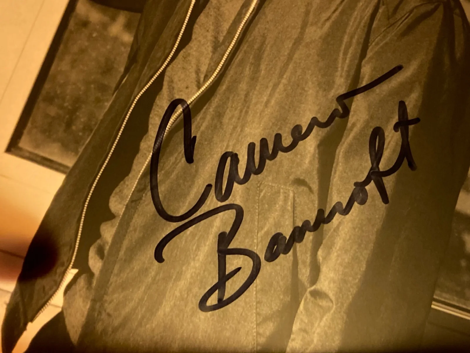 Hand SIGNED Cameron Bancroft 8x10 Vintage Photo (Joe Walsh) Beverly Hills 90210, image 4