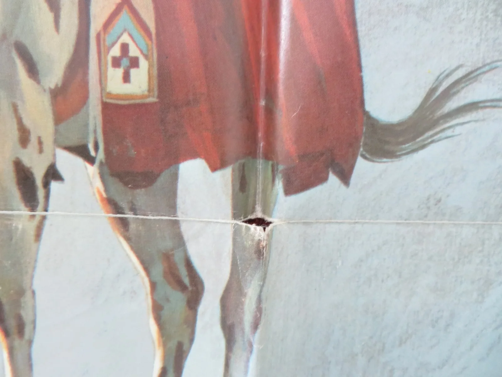 Winterhawk Folded US One Sheet Poster Leif Erickson Michael Dante W. Strode 1975, image 3