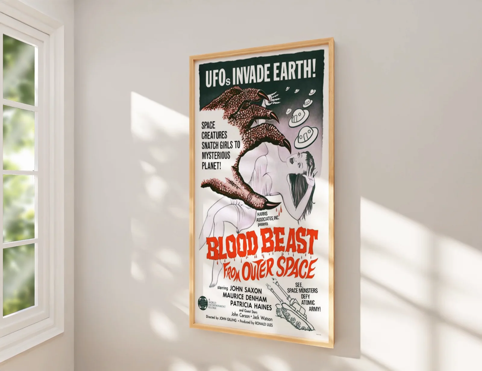 Blood Beast From Outer Space 1965 - Horror Restored 27.2" x 41" US One Sheet, image 2