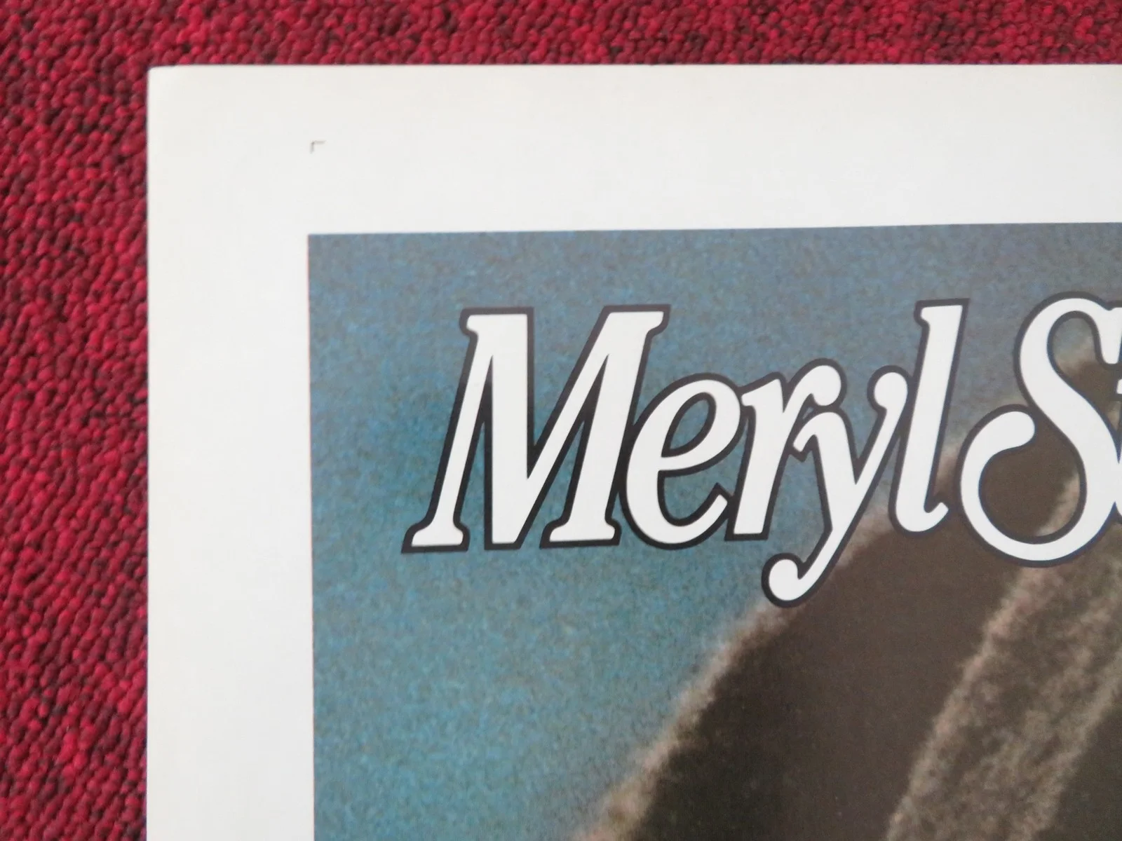 The French Lieutenant's Woman Folded US One Sheet Poster Meryl Streep 1981, изображение 5