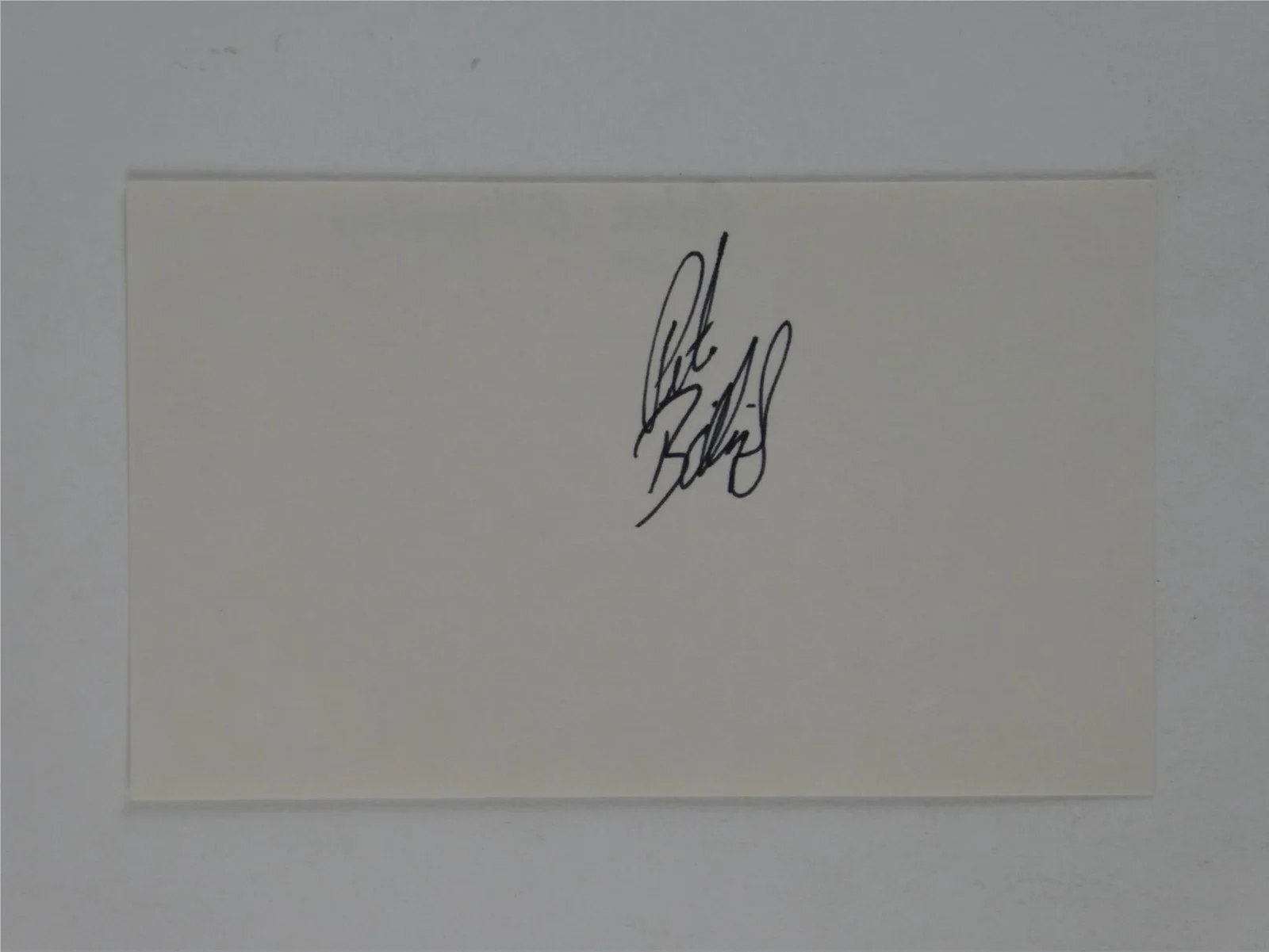 Peter Billingsley — Peter Billingsley Signed 3x5 Index Card Autographed A Christmas Story JSA COA, изображение 2