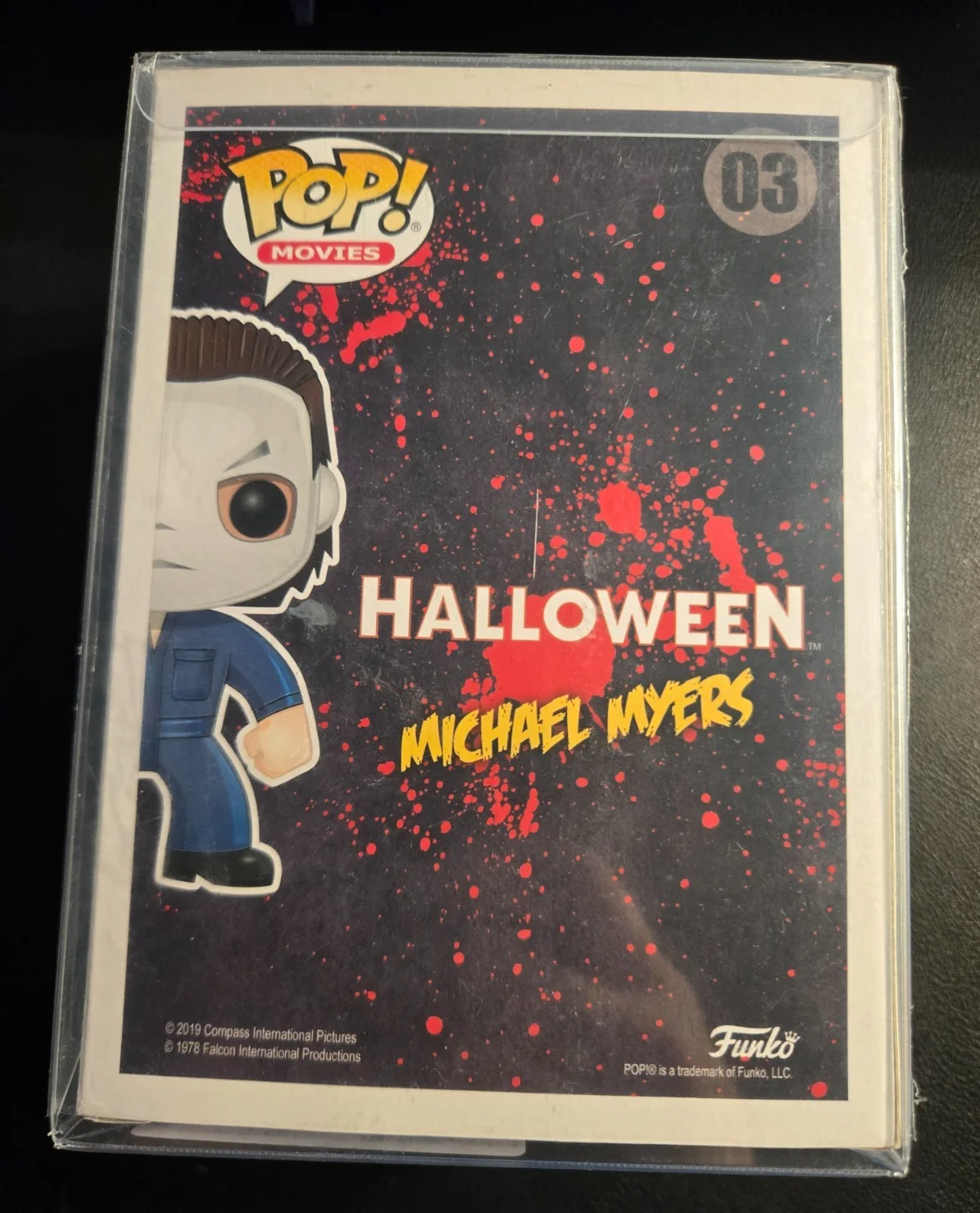 Nick Castle — Nick Castle Signed & Inscribed Michael Myers Funko Pop! Halloween Pristine COA, image 2