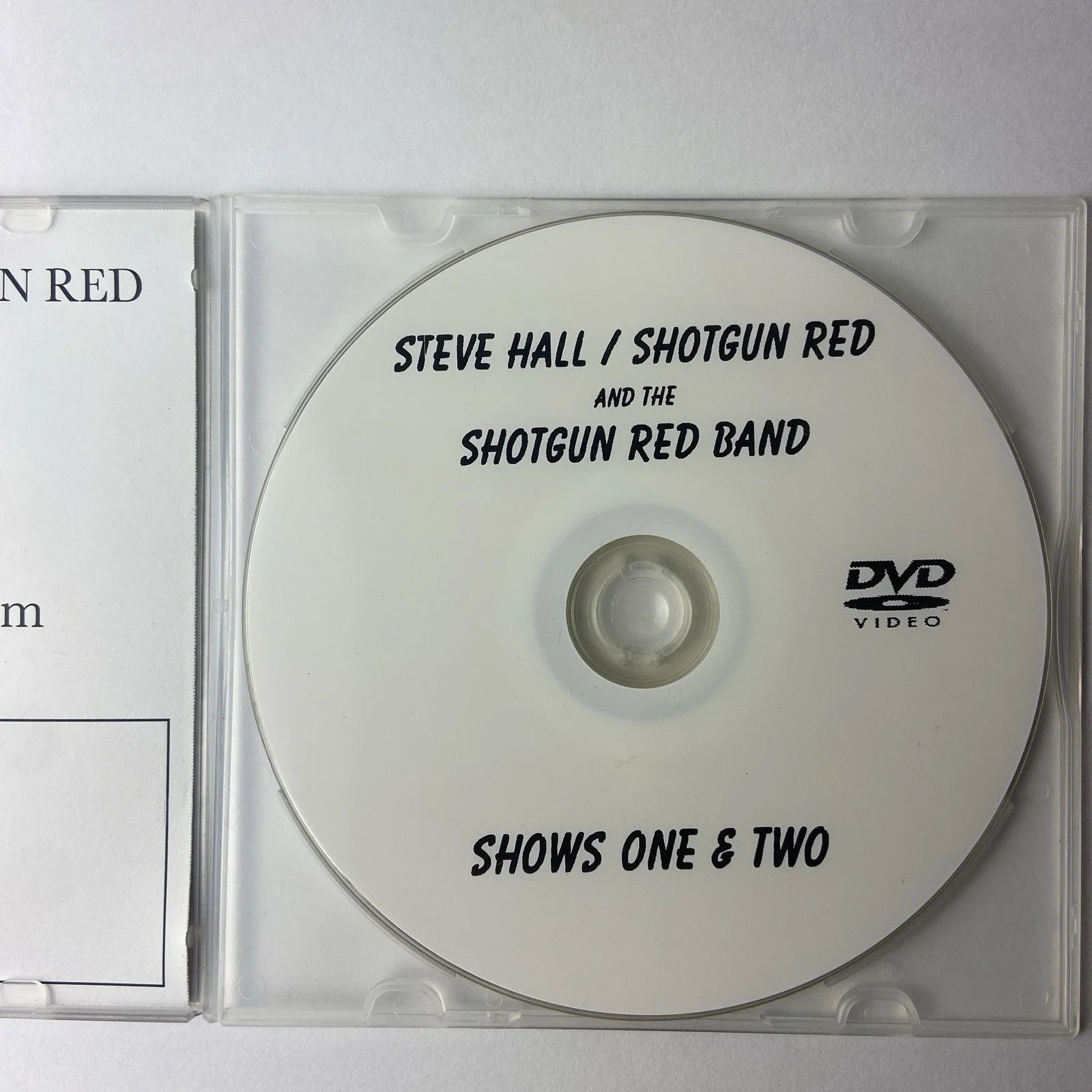 Steve Hall Shotgun Red CD Autograph Shows One & Two, image 5