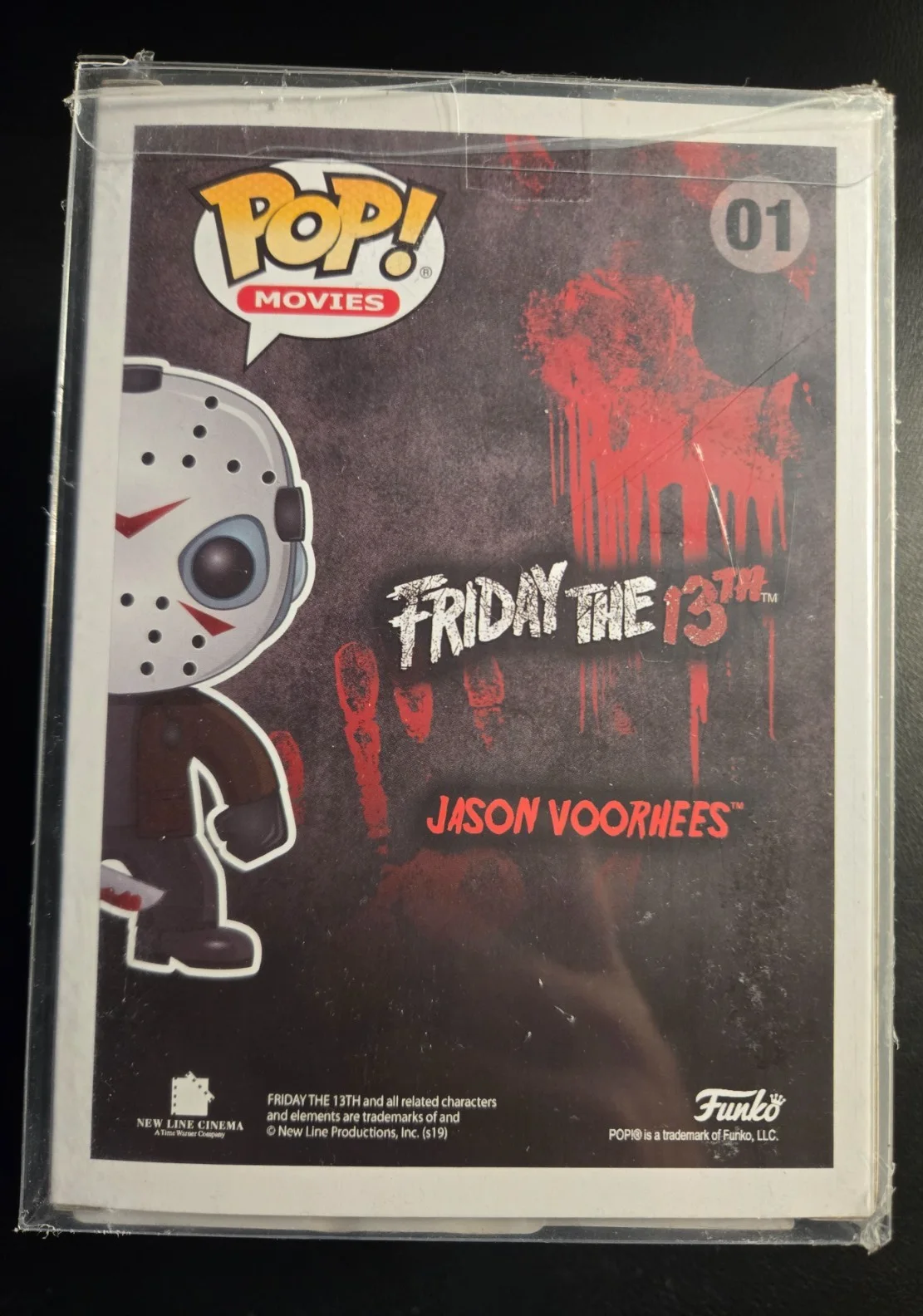 Ari Lehman — Ari Lehman signed inscribed Funko Pop #01 Friday The 13th JSA COA Jason Voorhees, image 2