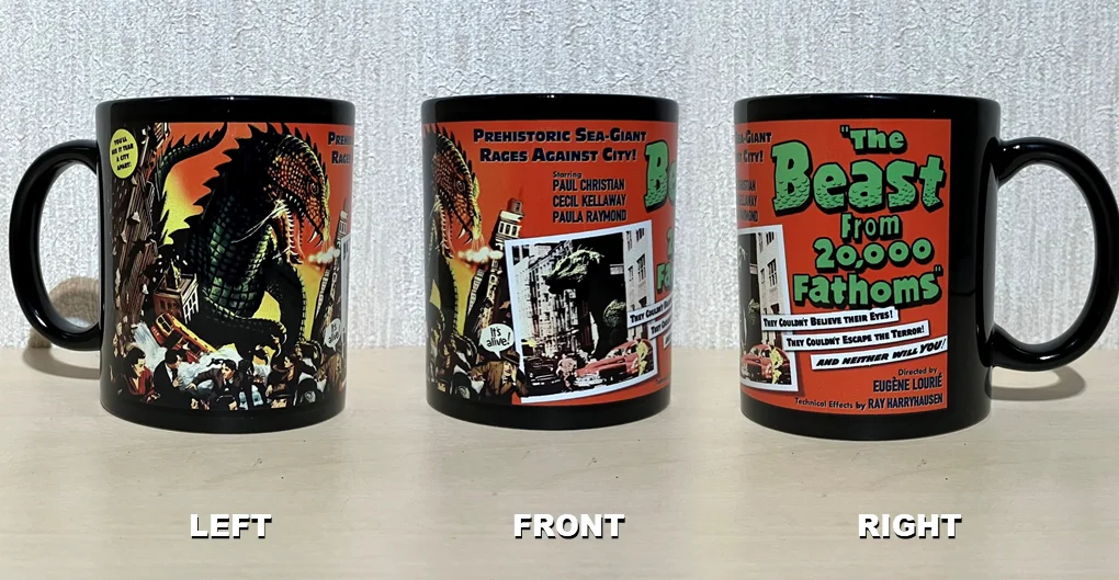 RAY HARRYHAUSEN mugs 42 designs Custom NEW sinbad jason gwangi clash of titans, изображение 3
