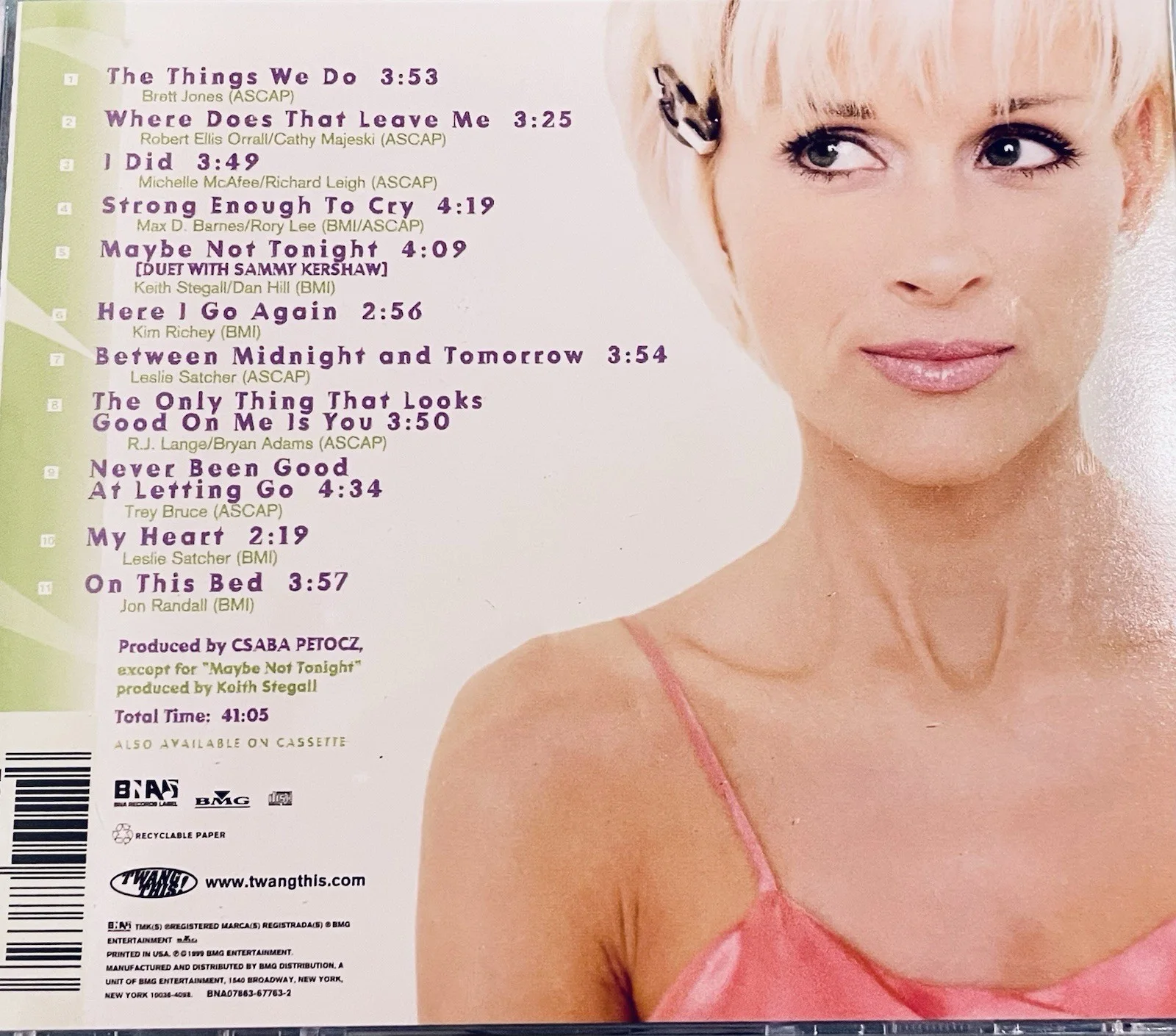 Lori Morgan My Heart CD Album signed autographed cover, изображение 4
