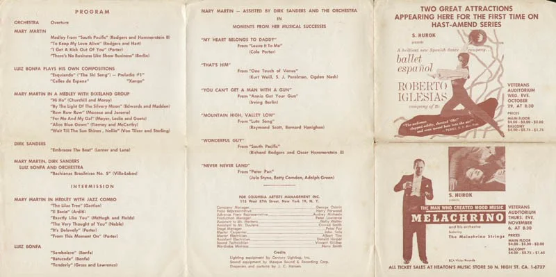 Mary Martin — MARY MARTIN - PROGRAM SIGNED, image 2