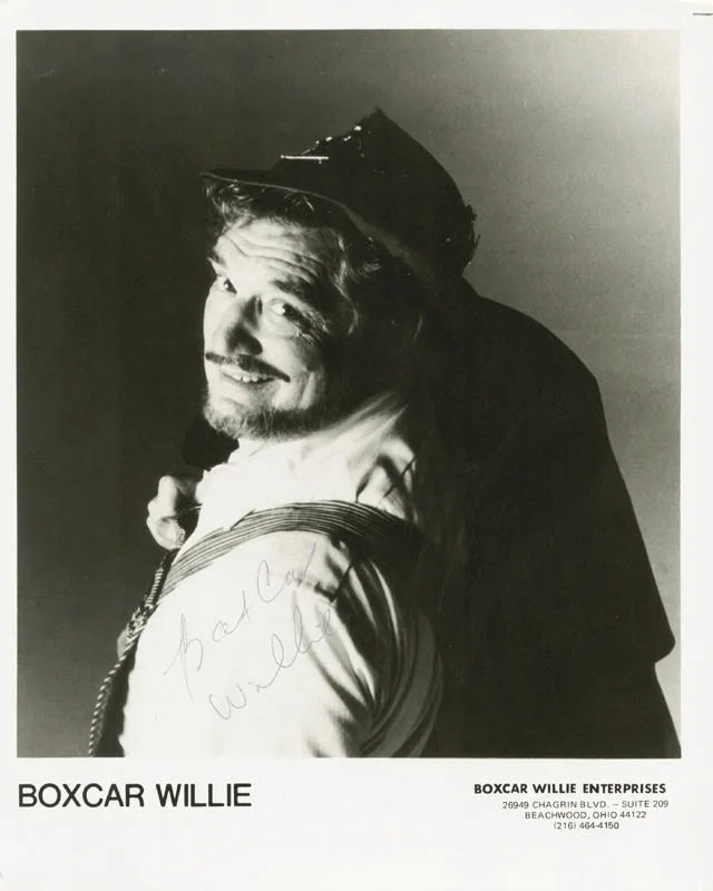 Box Car Willie — BOX CAR WILLIE - AUTOGRAPHED SIGNED PHOTOGRAPH