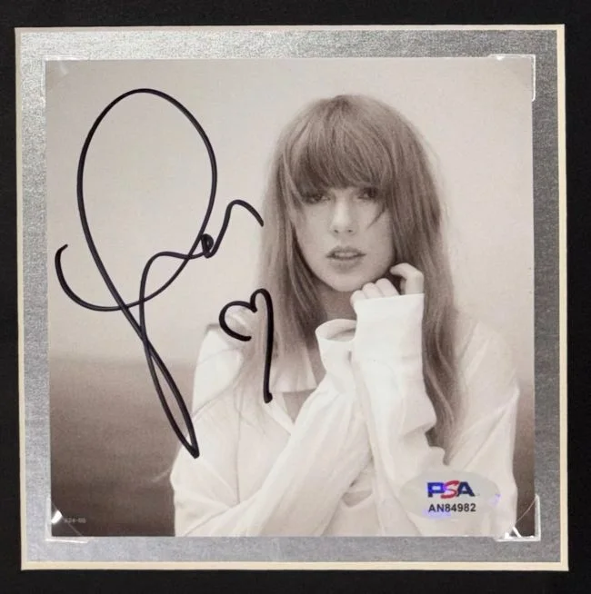 Taylor Swift — Taylor Swift Framed Swift Tortured Poets Department Shirt w/ Signed Insert, изображение 2