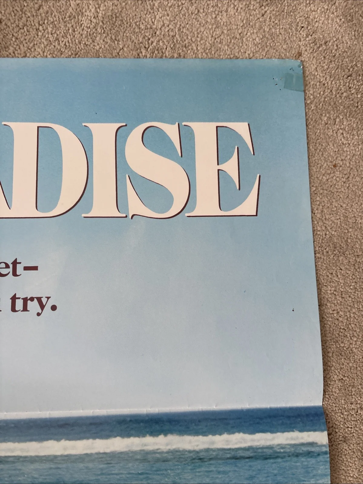 Club Paradise (1986) Original US One Sheet Movie Poster, изображение 4