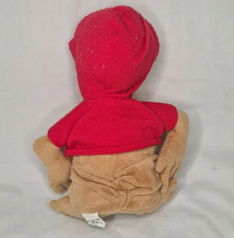 E.T. The Extra Terrestrial Plush With Red Hoddie, image 2