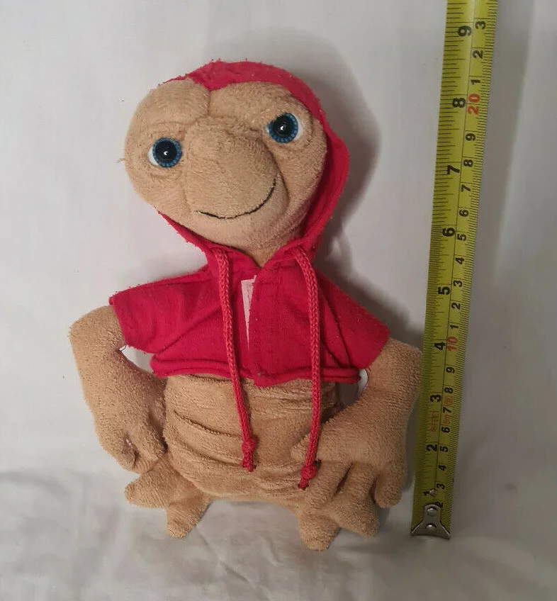 E.T. The Extra Terrestrial Plush With Red Hoddie, image 3