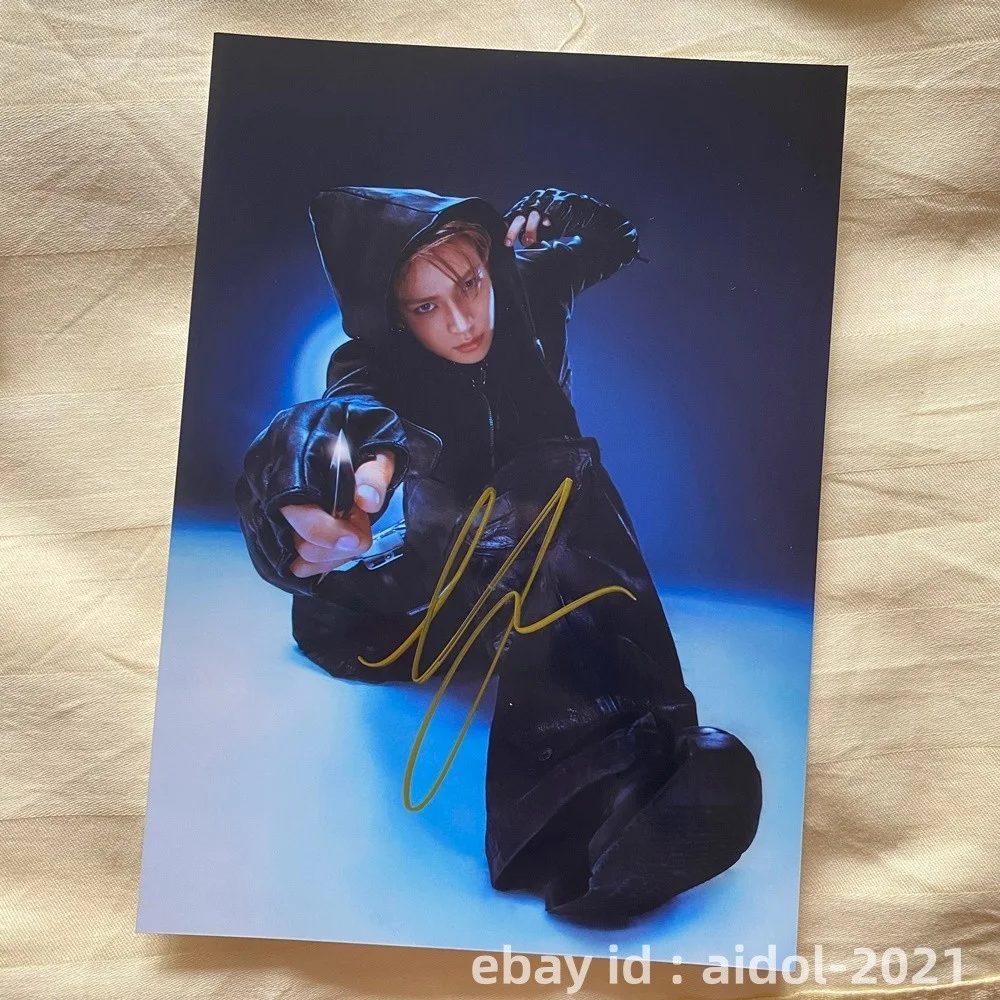 ENHYPEN Heeseung Autographed Photo THE SIN VANISH Still Knife K-POP 5*7 2026, изображение 4