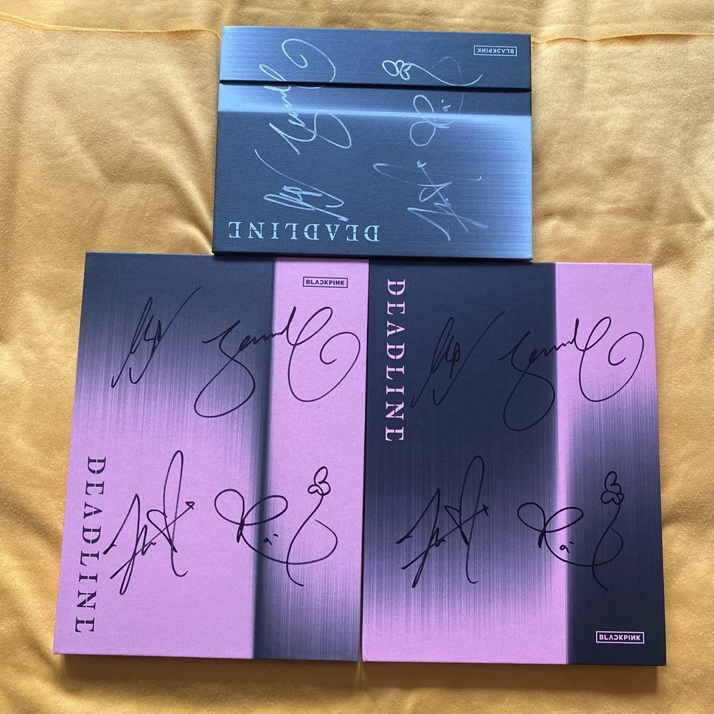 BLACKPINK Deadline Album CD Autographed Signed K-POP COLLECTION Rare 2026, изображение 3