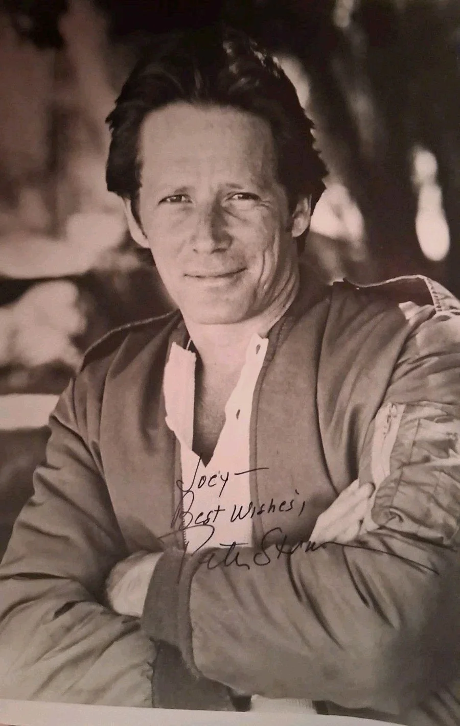 Peter Strauss — Vintage-Peter Strauss Signed 8x10 Photo Rich Man Poor Man Mercedes-Benz Prov, изображение 4
