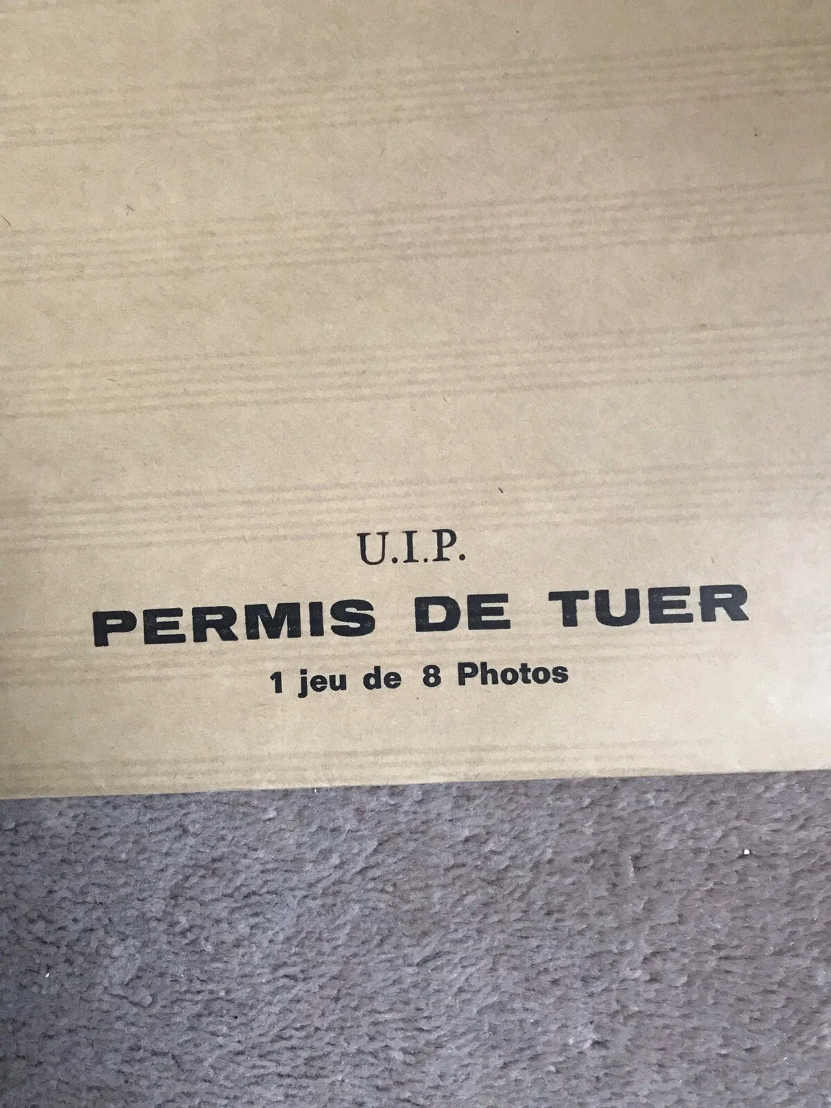 8 James Bond French Licence To Kill Lobby Cards In Envelope, изображение 3