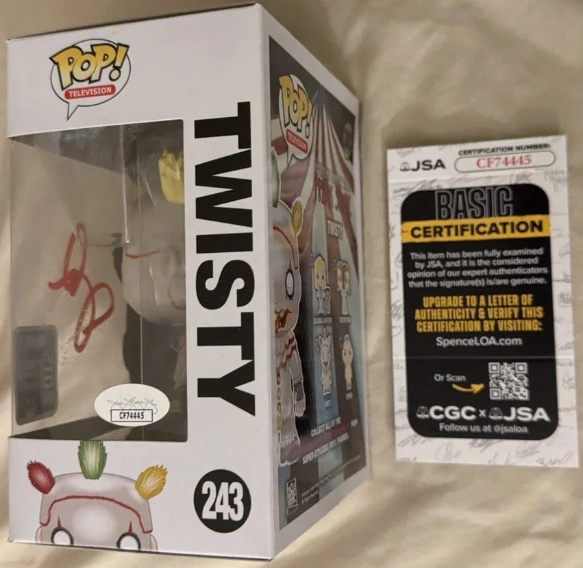 John Carroll Lynch — John Carroll Lynch Signed Funko Twisty American Horror Story Freak Show JSA COA, изображение 3