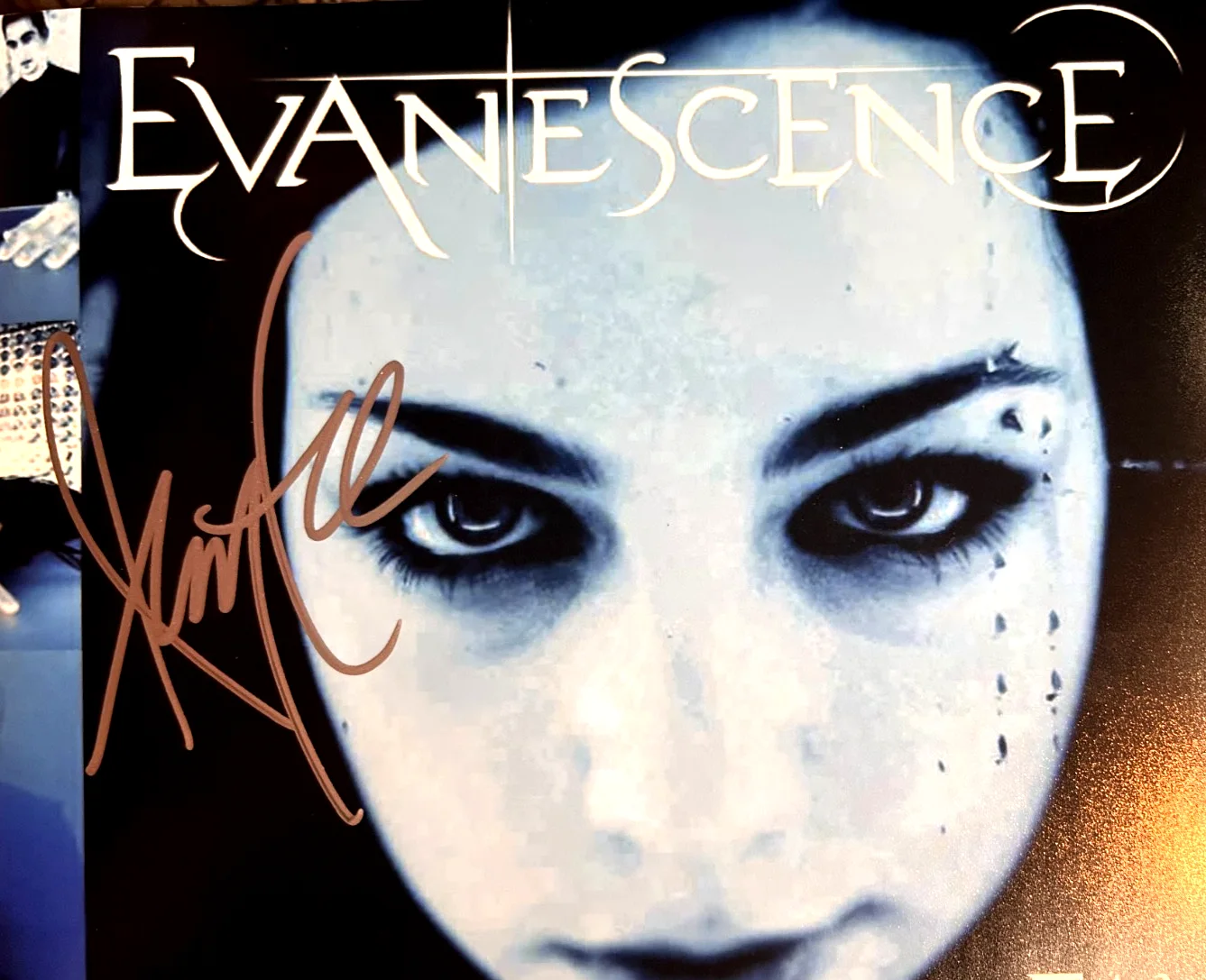 EVANESCENCE Signed 8x10" AMY LEE Authentic Original Autograph w/COA, image 3