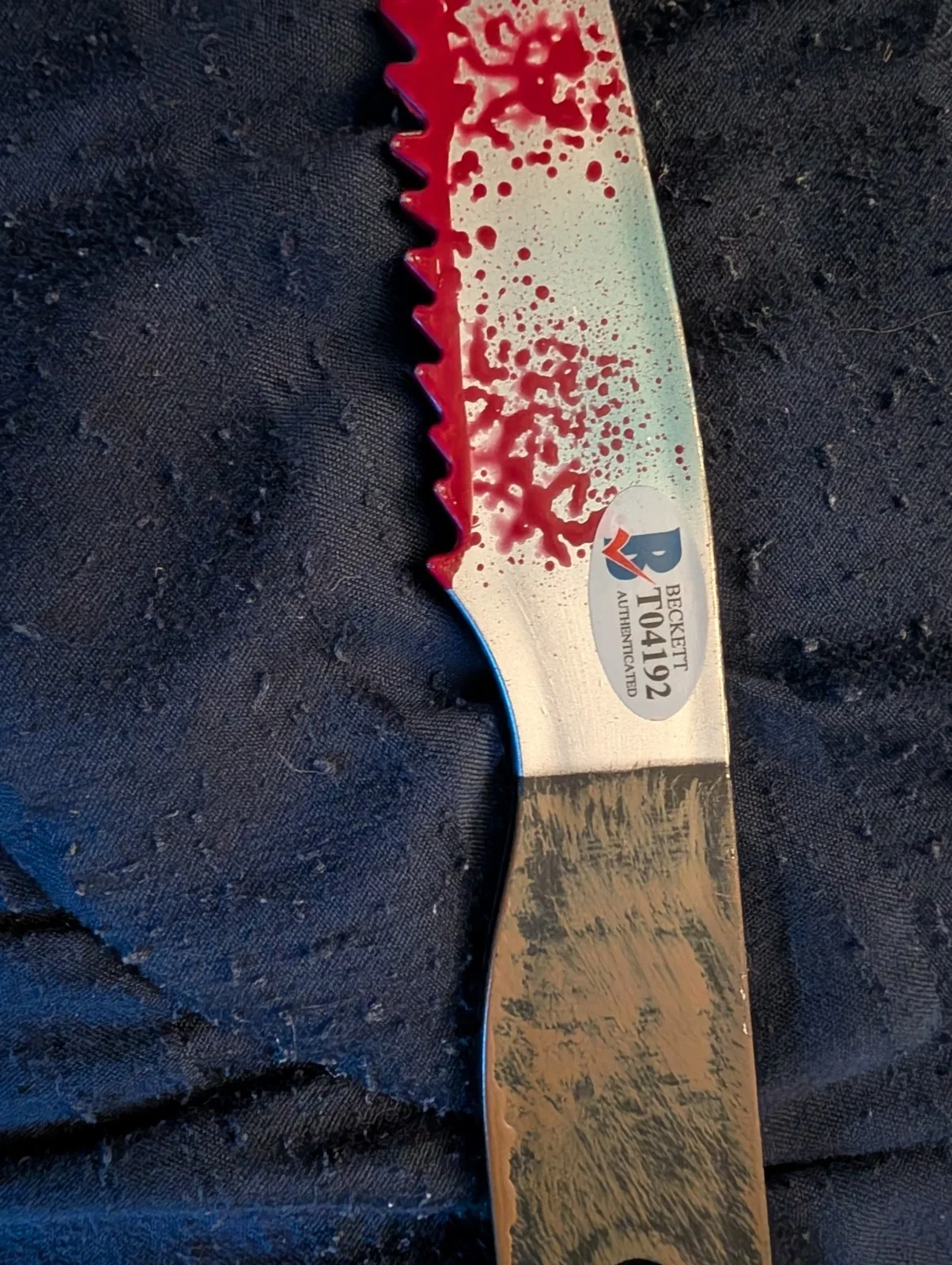 Doug Bradley — Doug Bradley - Pinhead Custom Matted & Framed Signed/Autographed Prop Knife, image 2