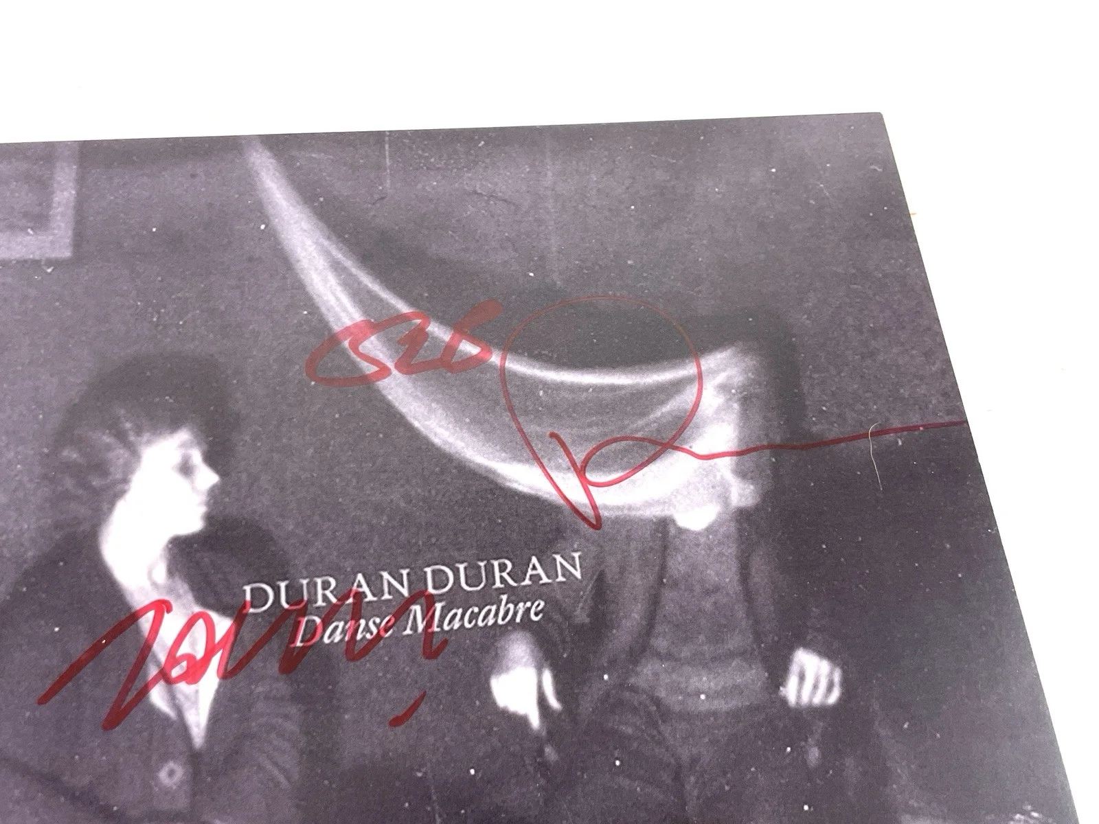 Duran Duran Band Signed Autographed Promo Poster Danse Macabre JSA Certified 🎸, изображение 3