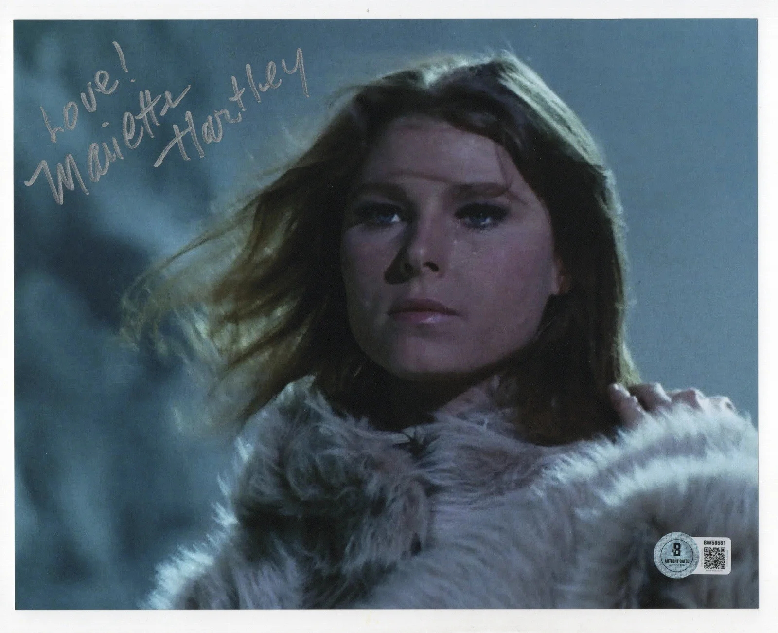 Mariette Hartley — Mariette Hartley autographed signed 8x10 photo Beckett BAS COA Sexy Hot Hulk