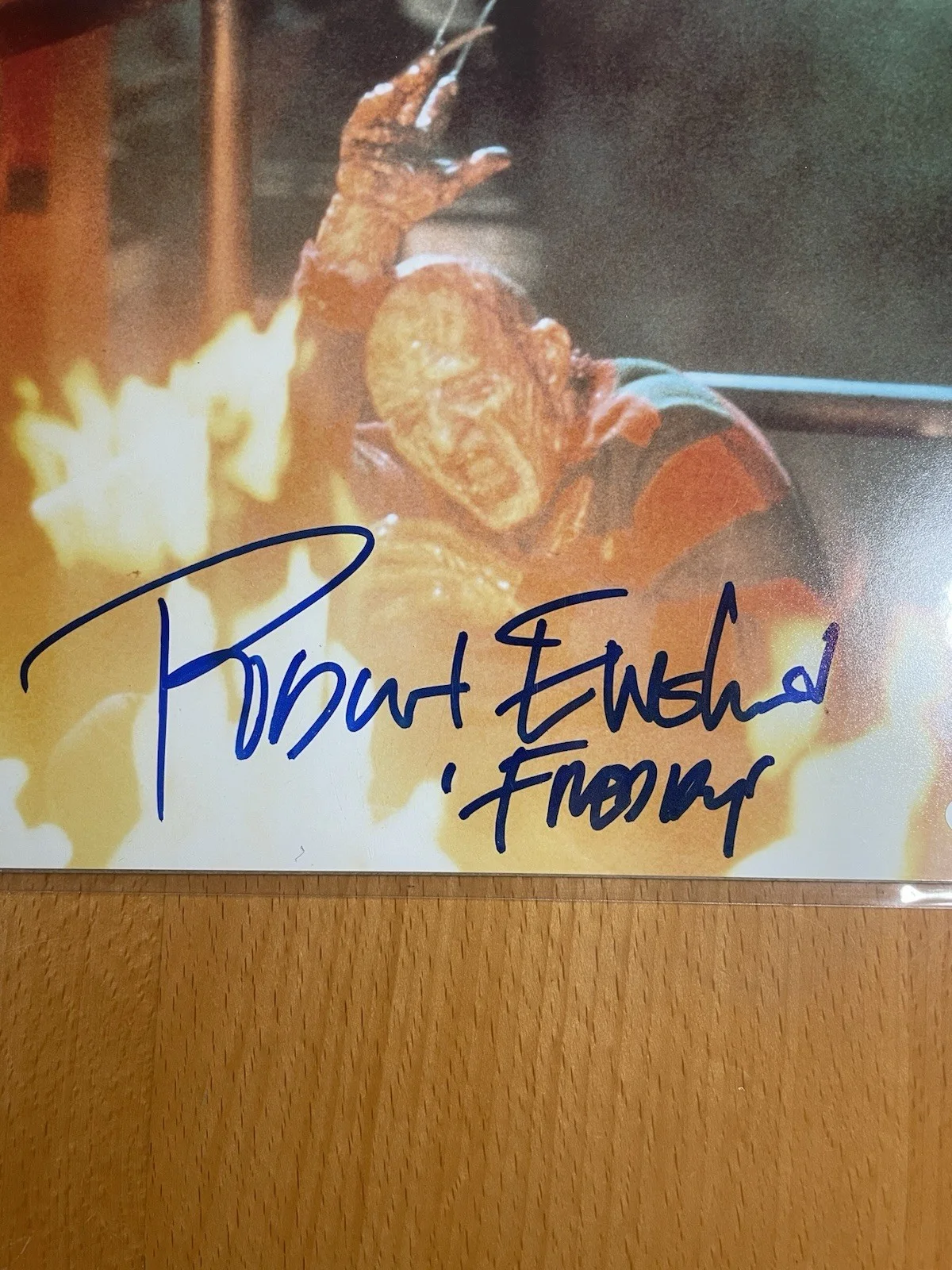 Robert Englund — Robert Englund Autographed Freddy Krueger 8x10 Print COA by JSA, image 2