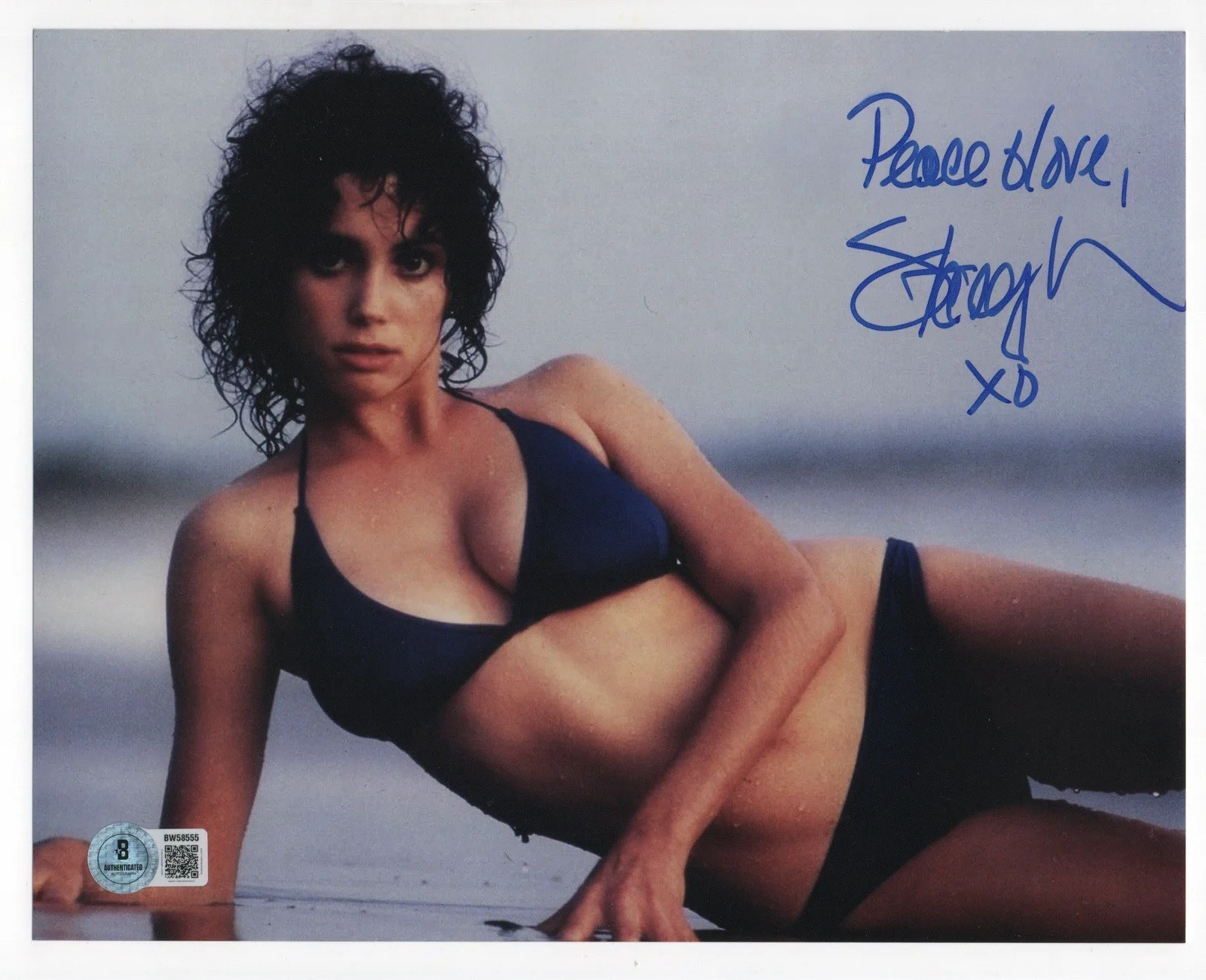 Stacey Nelkin — Stacey Nelkin autographed signed 8x10 photo Beckett BAS COA Sexy Hot Halloween