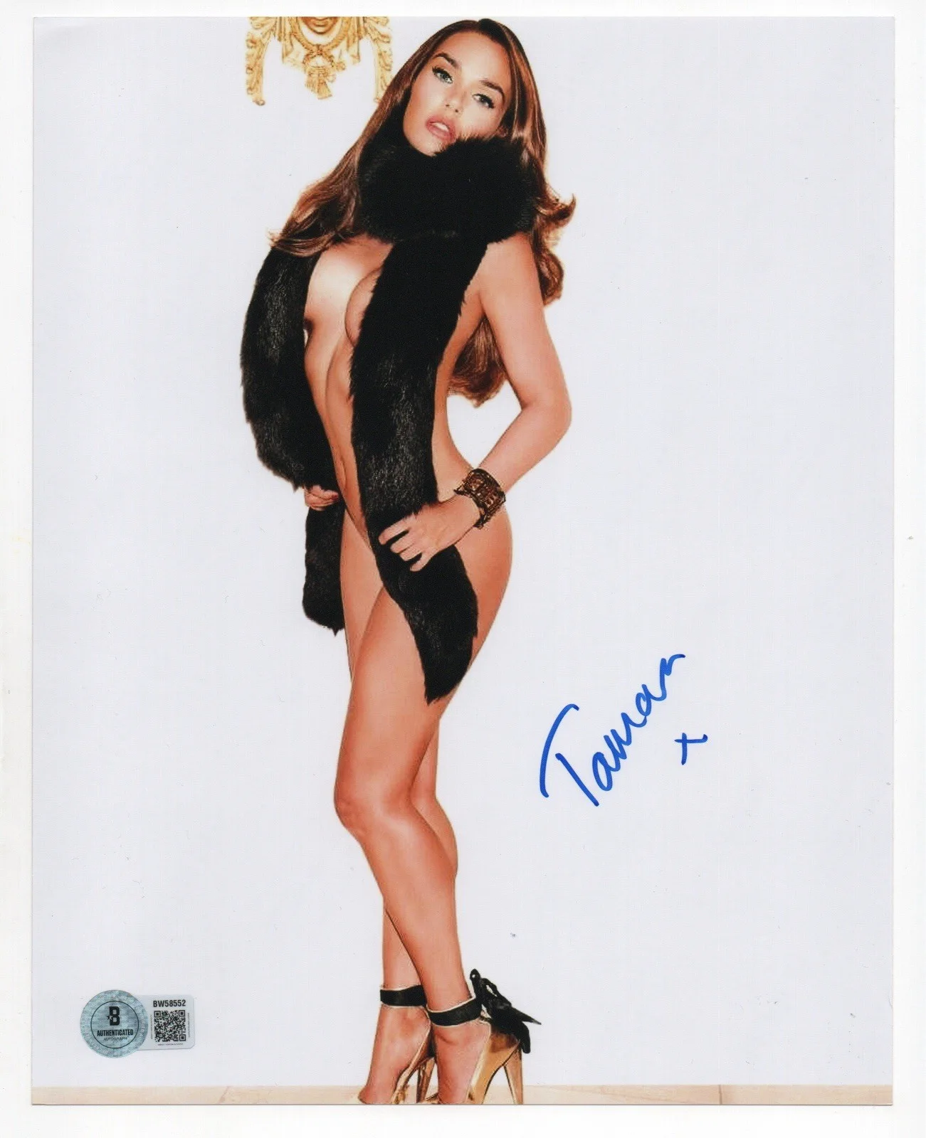 Tamara Ecclestone — Tamara Ecclestone autographed signed 8x10 photo Beckett BAS COA Sexy Hot Playboy