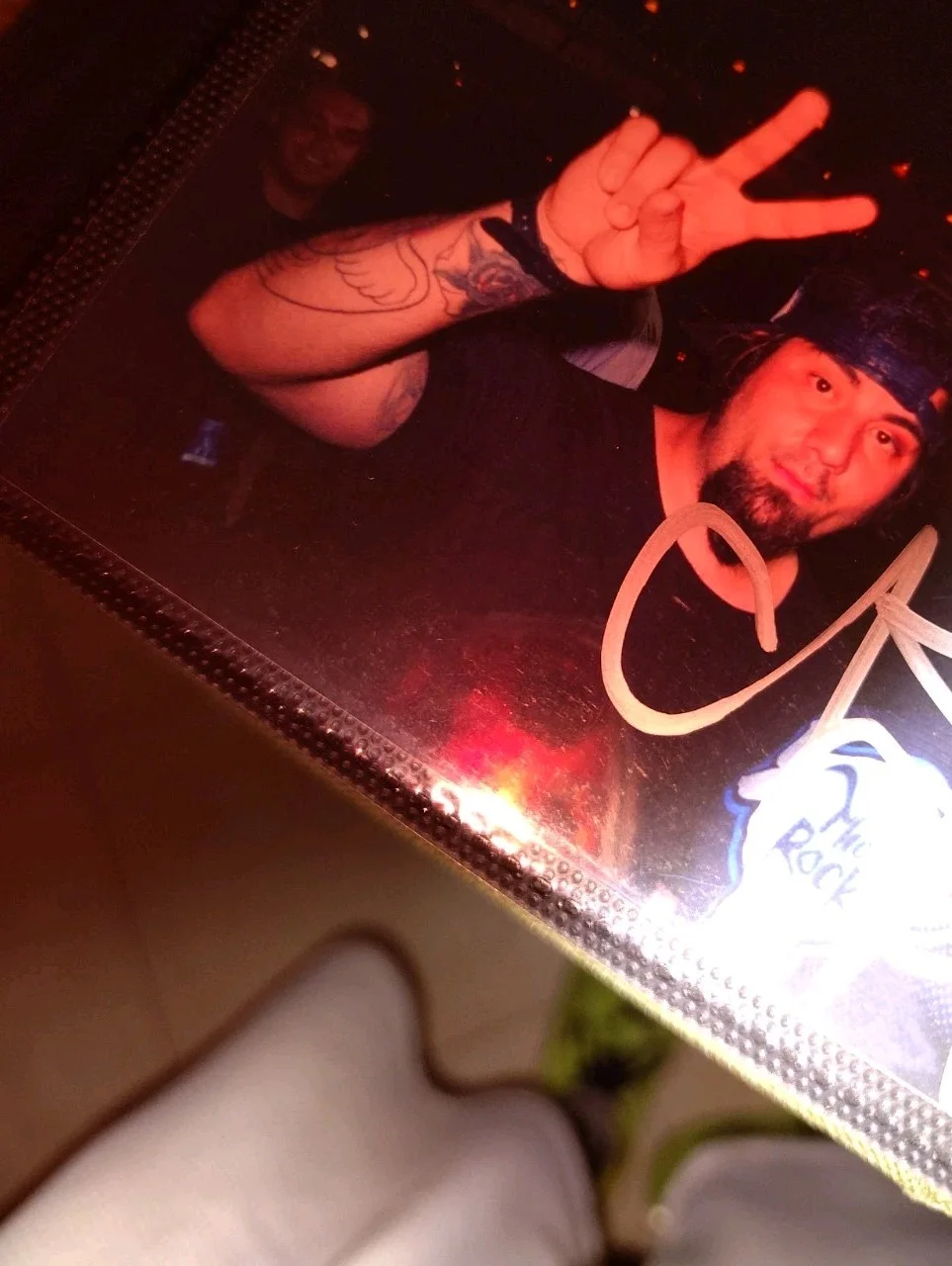 Deftones Signed 8x10 Proof. White Pony Korn Chino Moreno, image 2