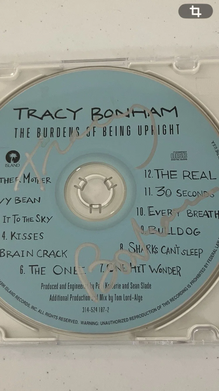 TRACY BONHAM SIGNED/AUTOGRAPHED CD WITH COA, image 2