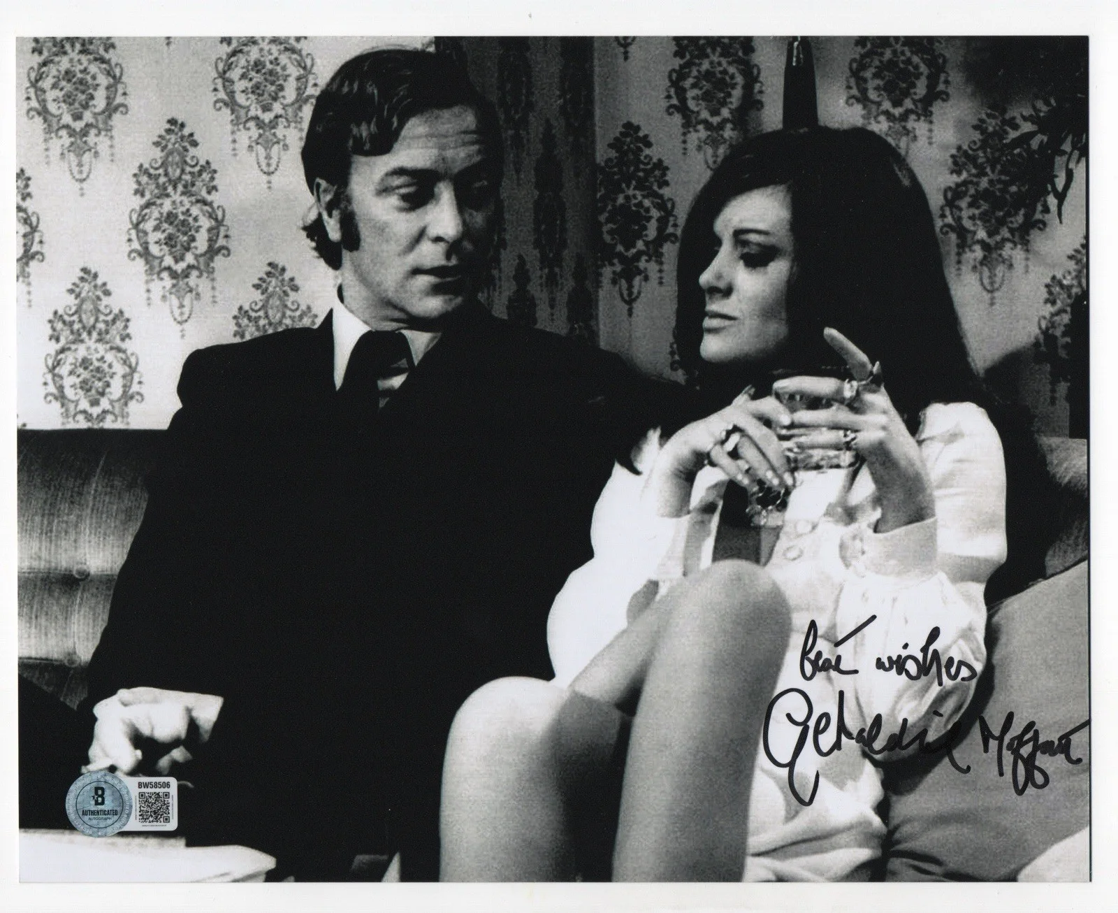 Geraldine Moffat — Geraldine Moffat autographed signed 8x10 photo Beckett BAS COA Sexy Hot Carter