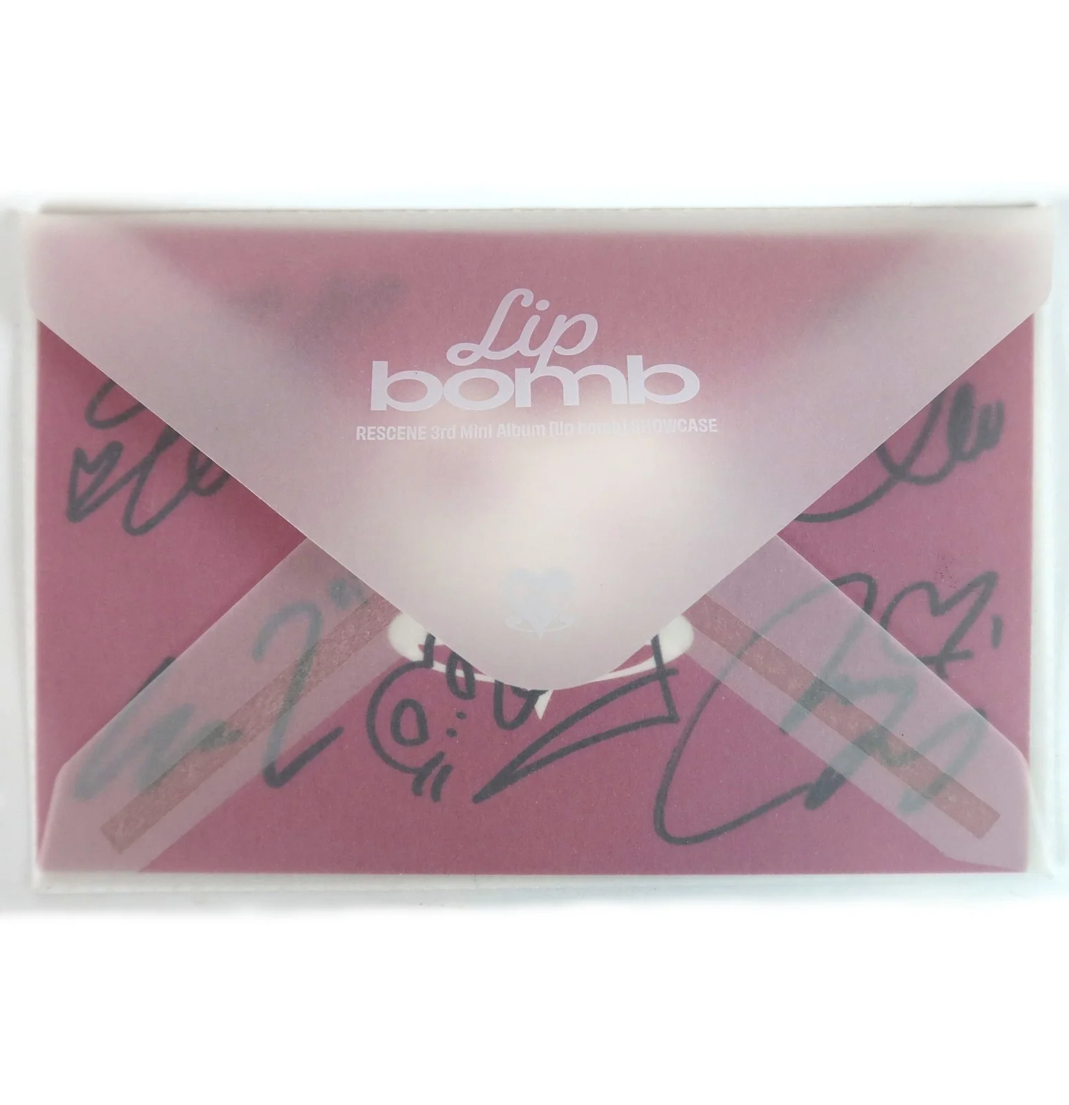 Rescene - Lip Bomb Signed Autographed Showcase Invitation 2025, image 3